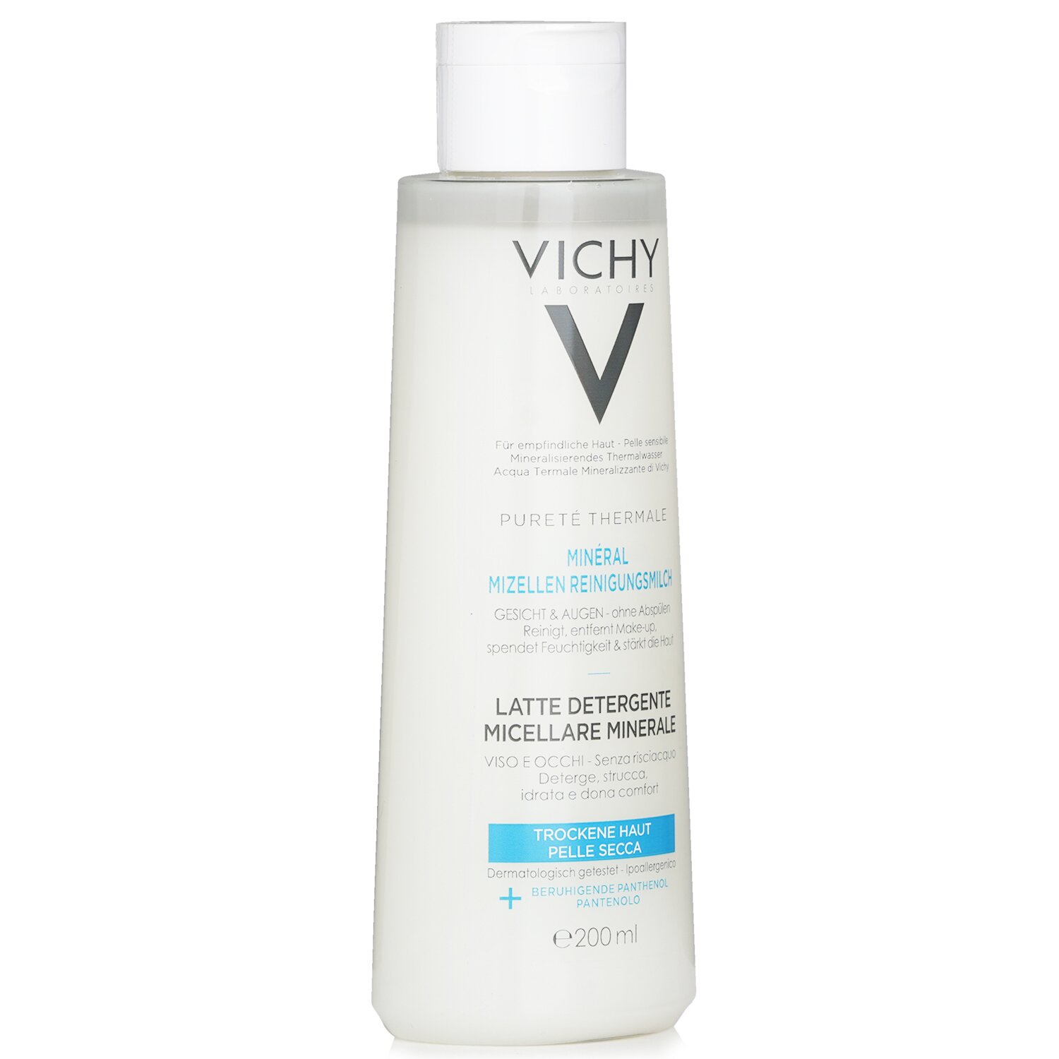 Vichy Purete Thermale Leche Micelar Mineral - Para Piel Seca 200ml/6.7oz