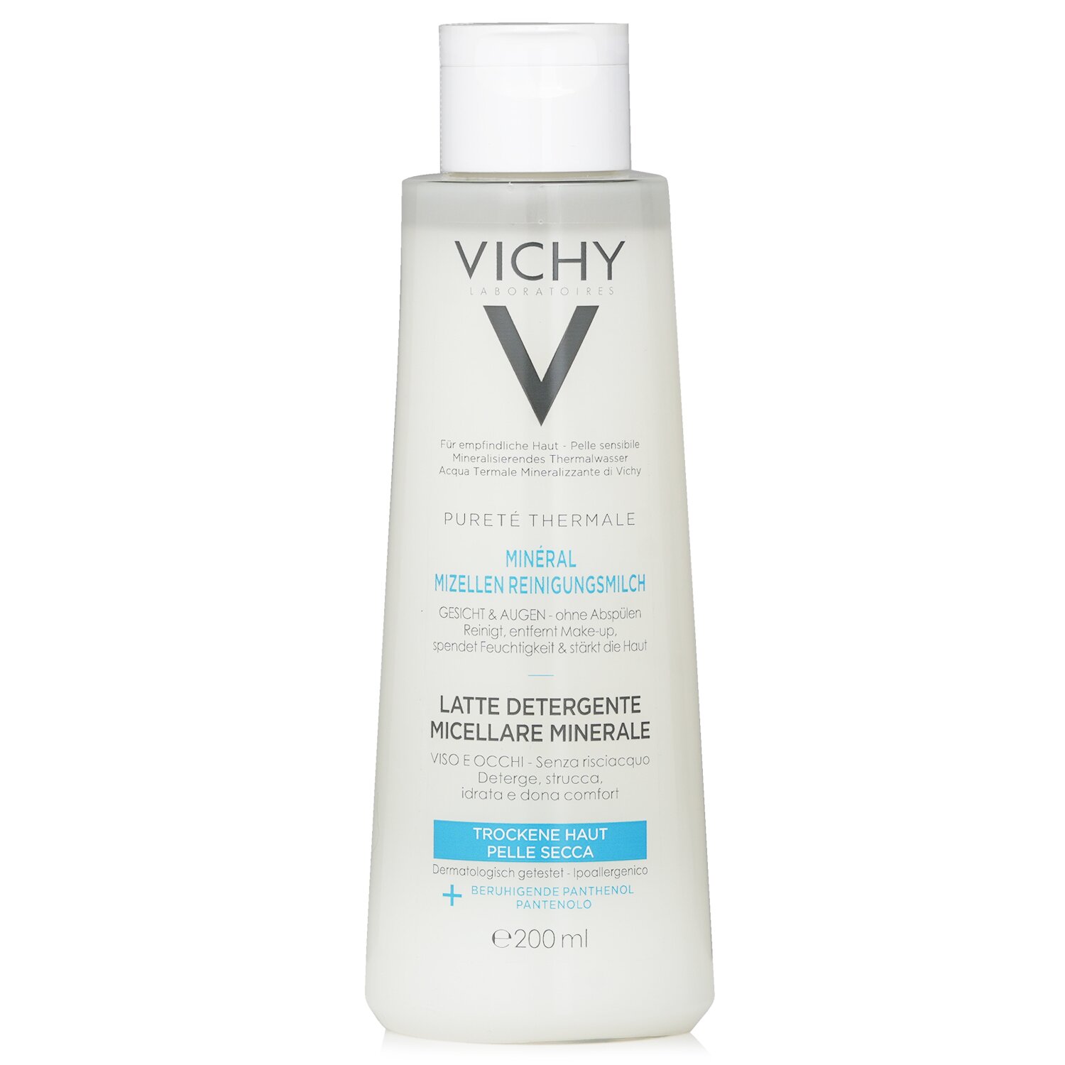 Vichy Purete Thermale Leche Micelar Mineral - Para Piel Seca 200ml/6.7oz