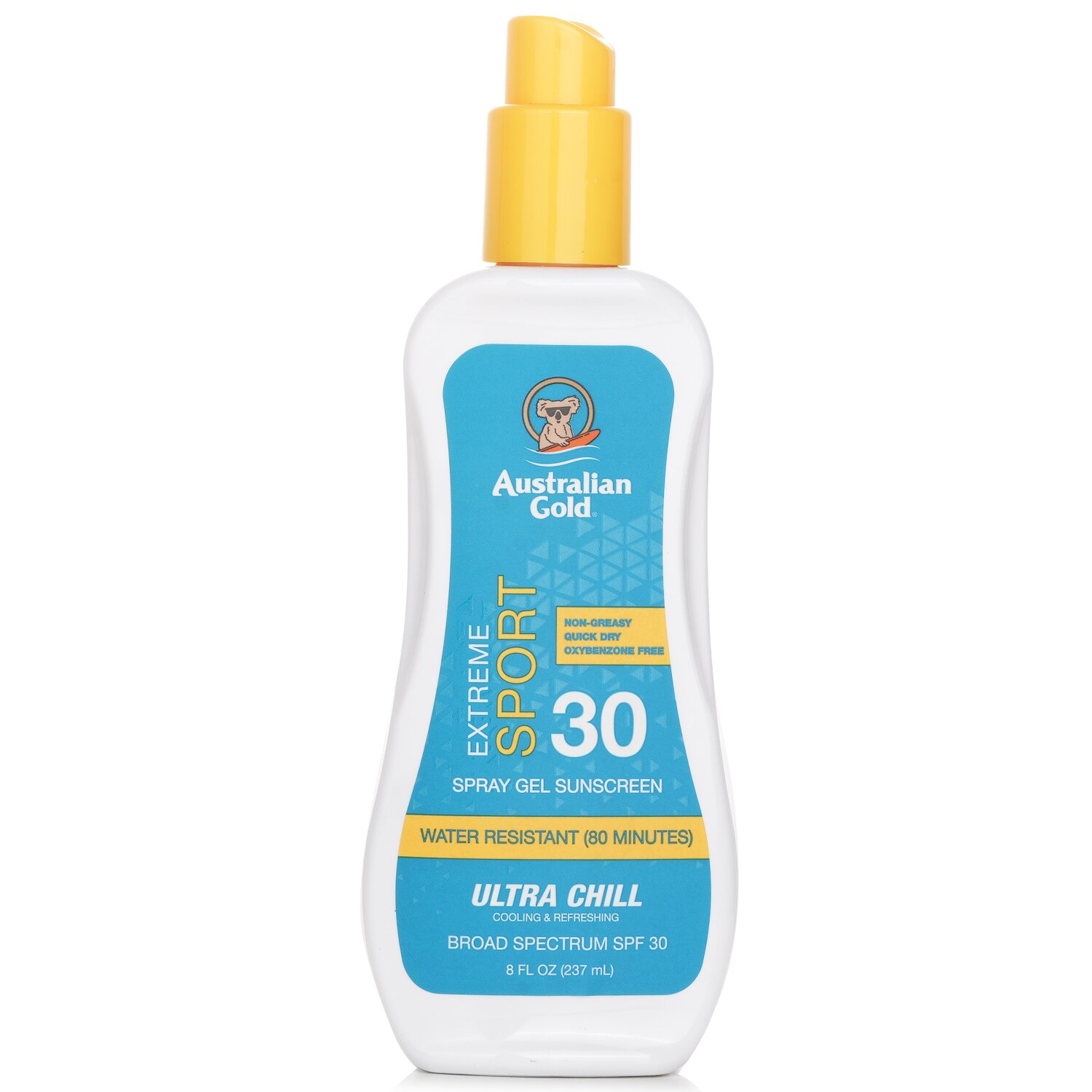 Australian Gold Extreme Sport Spray Gel con Ultra Chill SPF 30 237ml/8oz