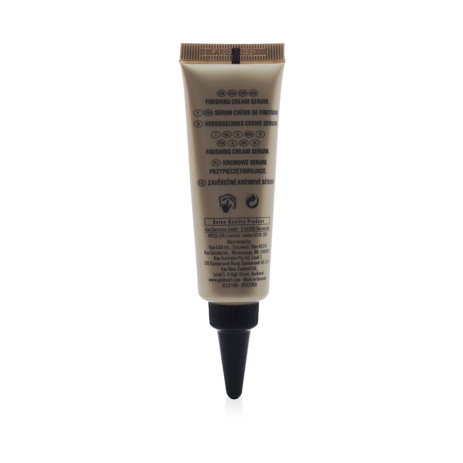 Goldwell Kerasilk Control Finishing Cream Serum - With Brilliant Color Protection (Box Slightly Damaged) 12x22ml/0.7oz
