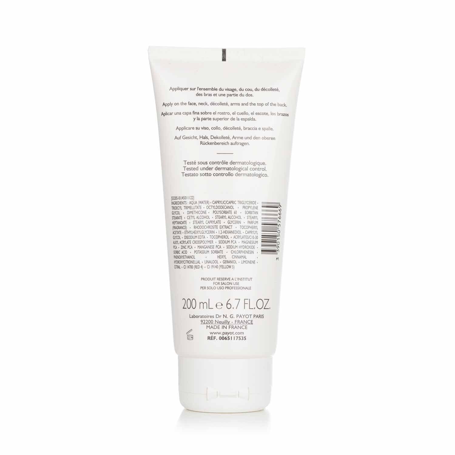Payot Bálsamo de Massagem Baume Fraicheur Agrumes com Extrato de Rodocrosita (Produto de Salão) 200ml/6.7oz