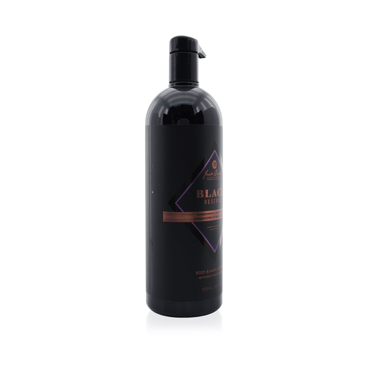 杰克布莱克  Jack Black Black Reserve Body & Hair Cleanser with Cardamom & Cedarwood 975ml/33oz