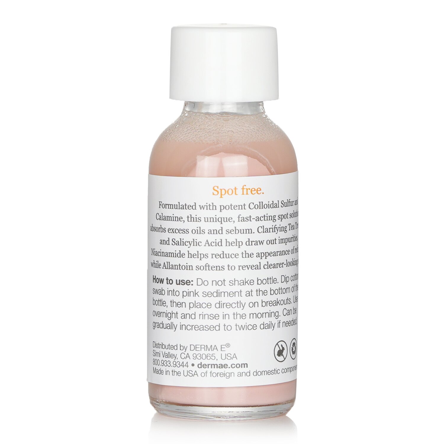Derma E Anti-Blemish Sulfur Spot Treatment 30ml/1oz