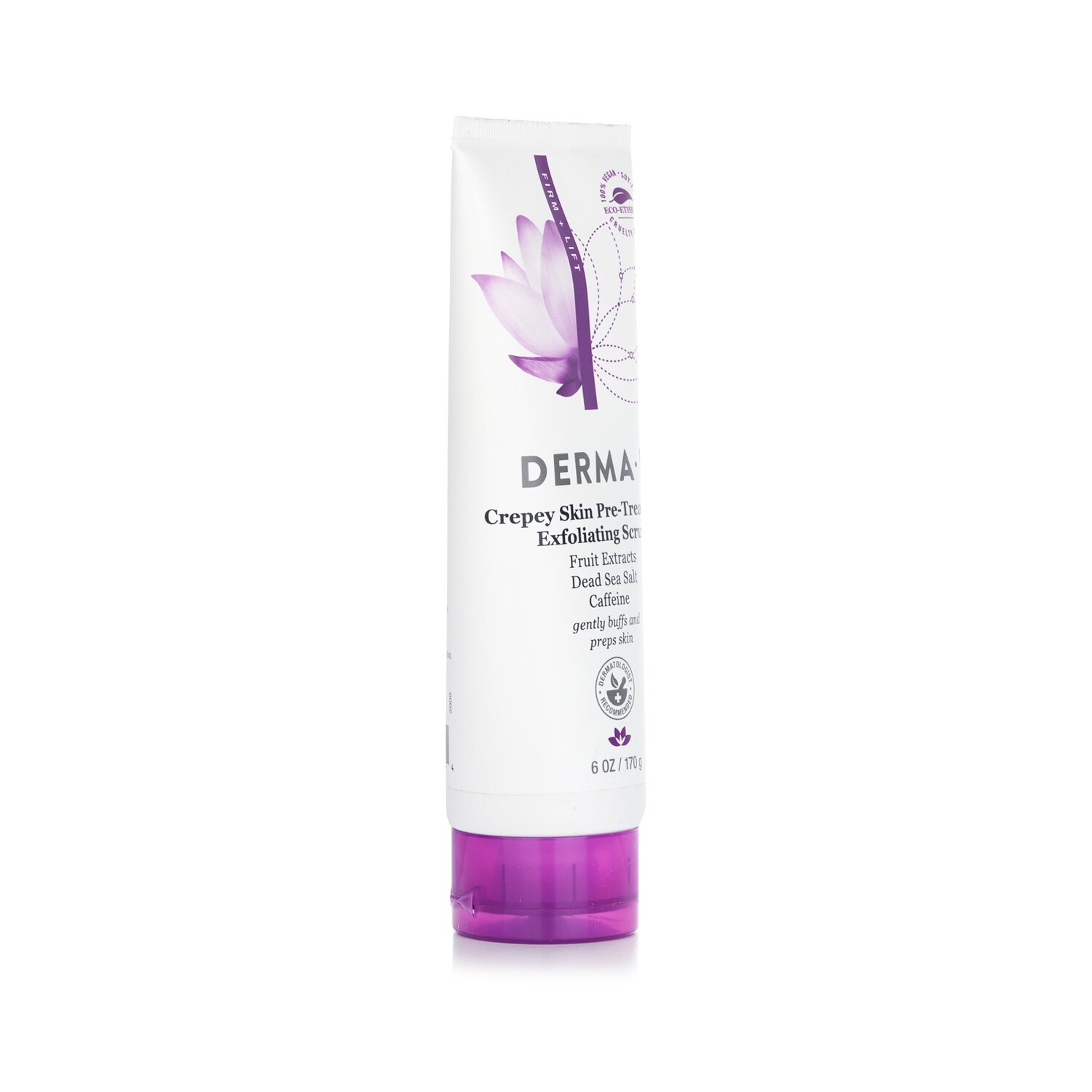 Derma E Firm + Lift Crepey Skin Pre-Treatment Exfoliating Scrub 170g/6oz