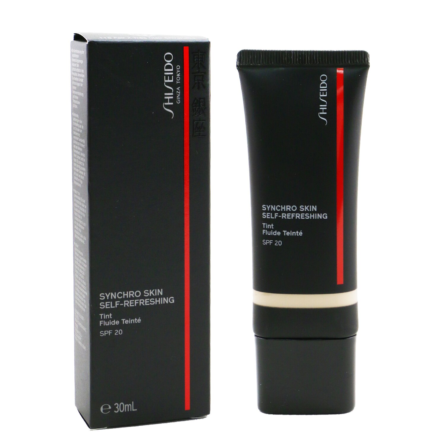 资生堂 Shiseido 感肌同步持久轻透亮泽粉底霜SPF20 30ml/1oz