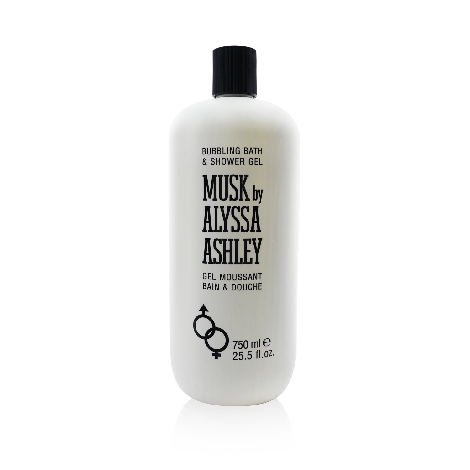 Alyssa Ashley Musk Bubbling Bath & Shower Gel 750ml/25.5oz