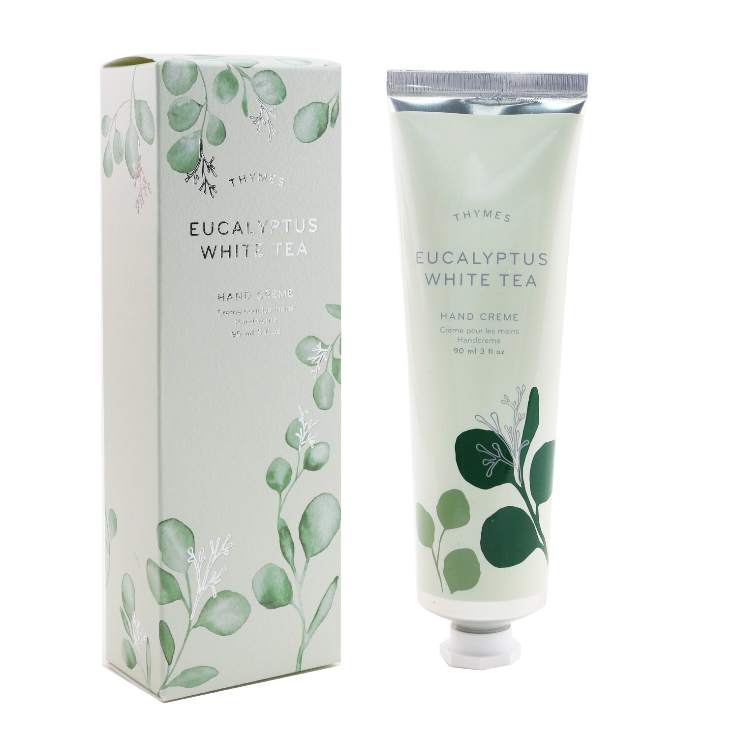 Thymes Eucalyptus White Tea Hand Cream 90ml/3oz