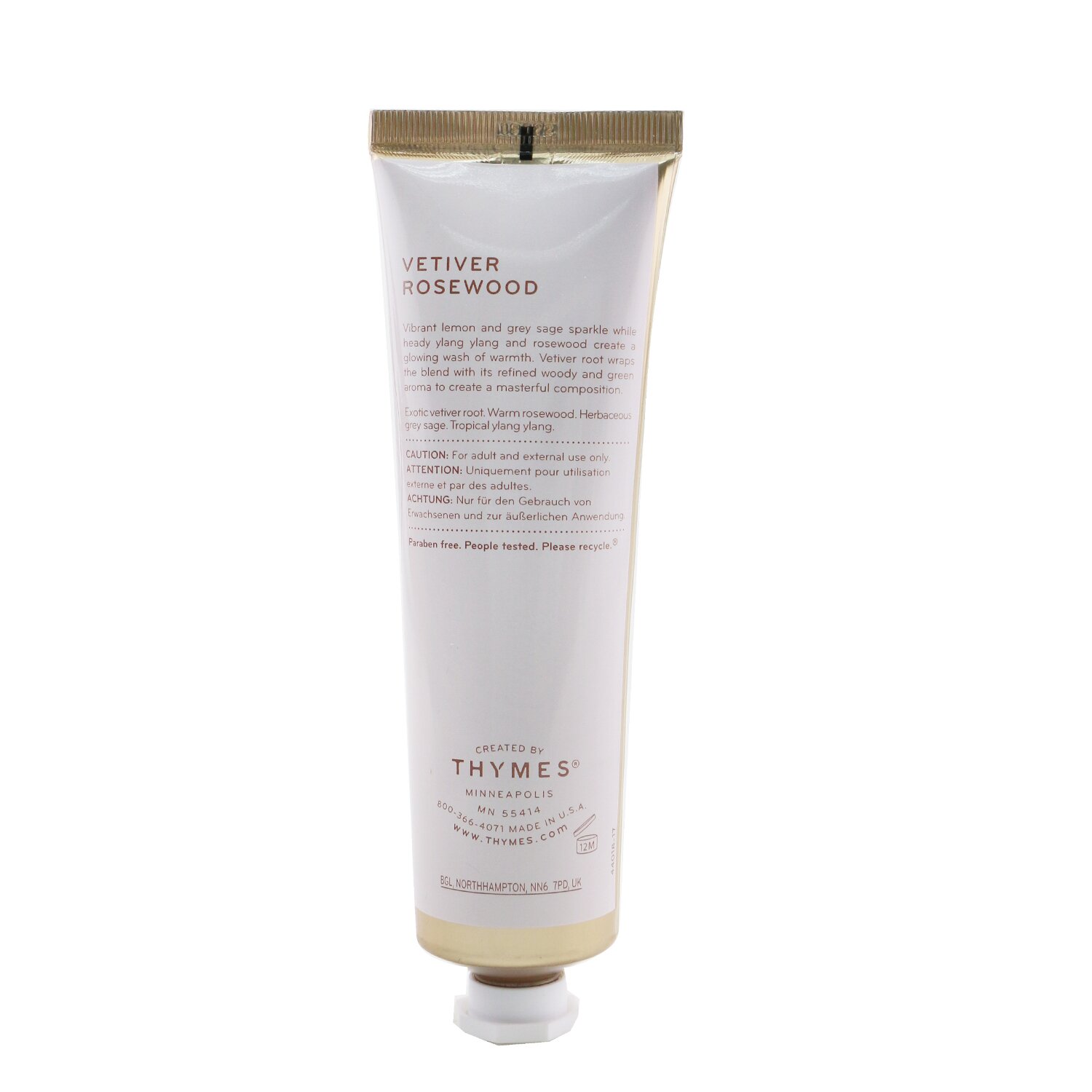 Thymes Vetiver Rosewood Крем для Рук 90ml/3oz