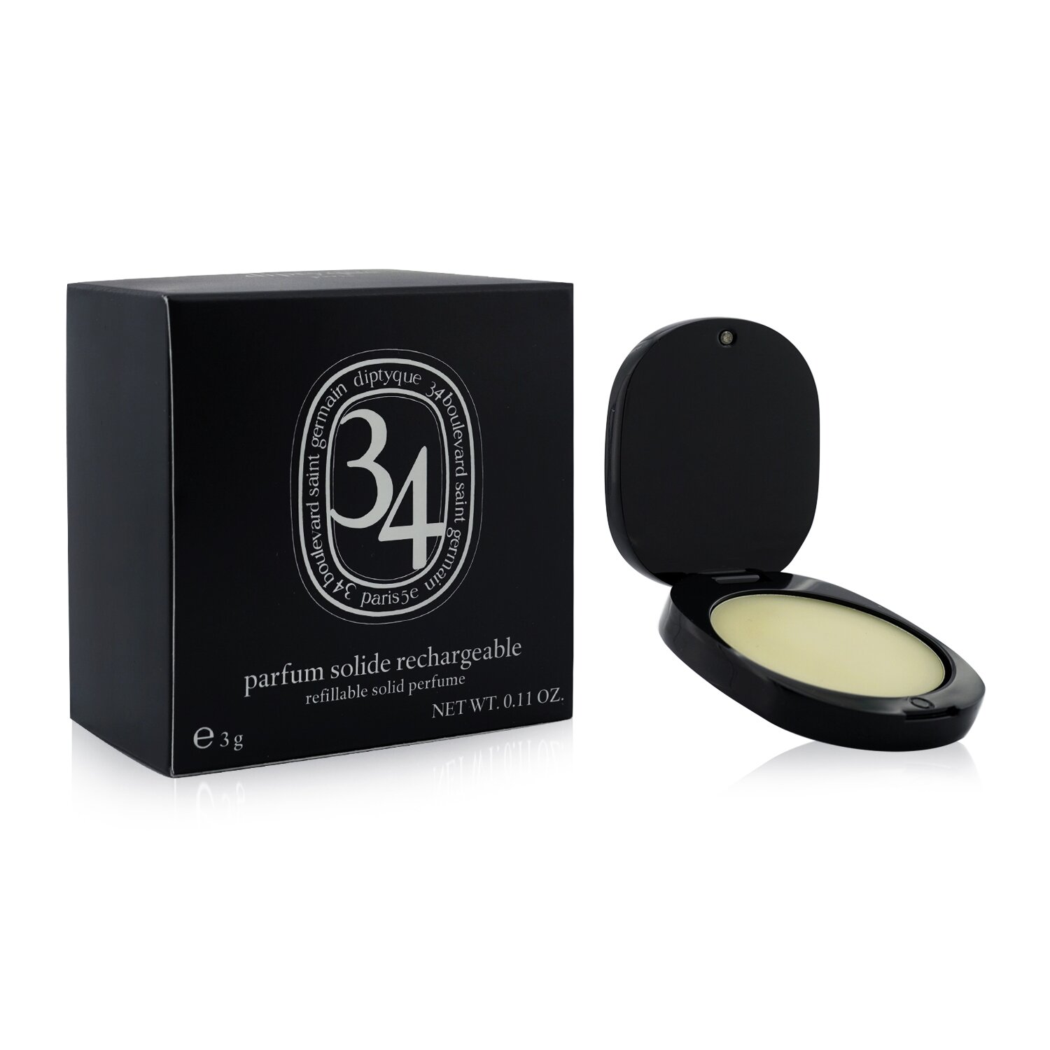 Diptyque 34 Boulevard Saint Germain Refillable Solid Perfume 3g/0.11oz