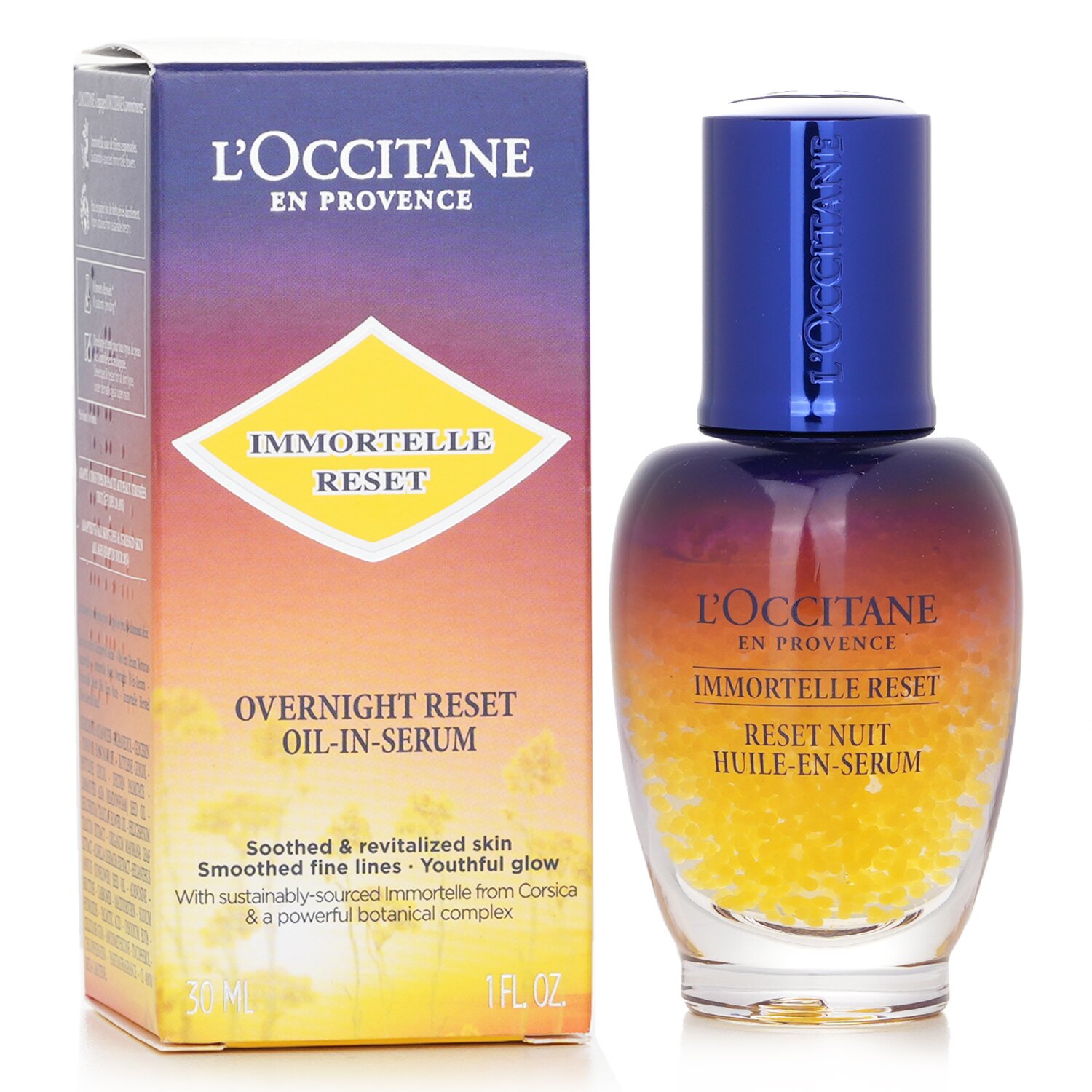 L'Occitane Immortelle Overnight Reset Масло-Сыворотка 30ml/1oz