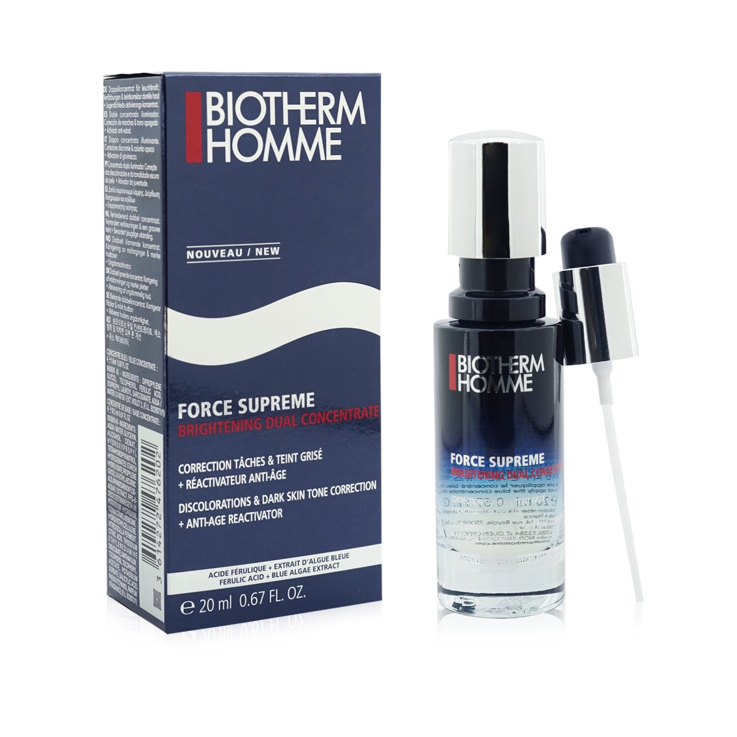 Biotherm Homme Force Supreme Brightening Dual Concentrate 20ml/0.67oz
