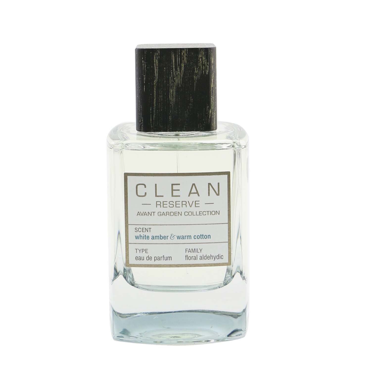 Clean Reserve White Amber & Warm Cotton Eau De Parfum Spray 100ml/3.4oz
