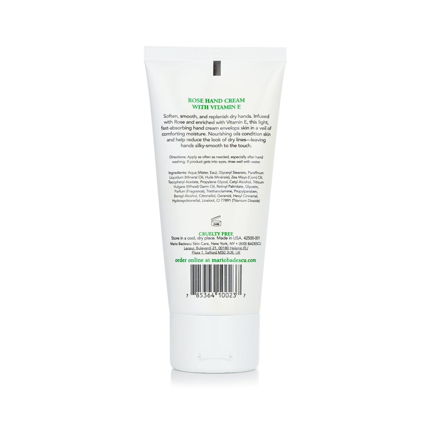 Mario Badescu Creme para as Mãos com Vitamina E - Rosa 85g/3oz