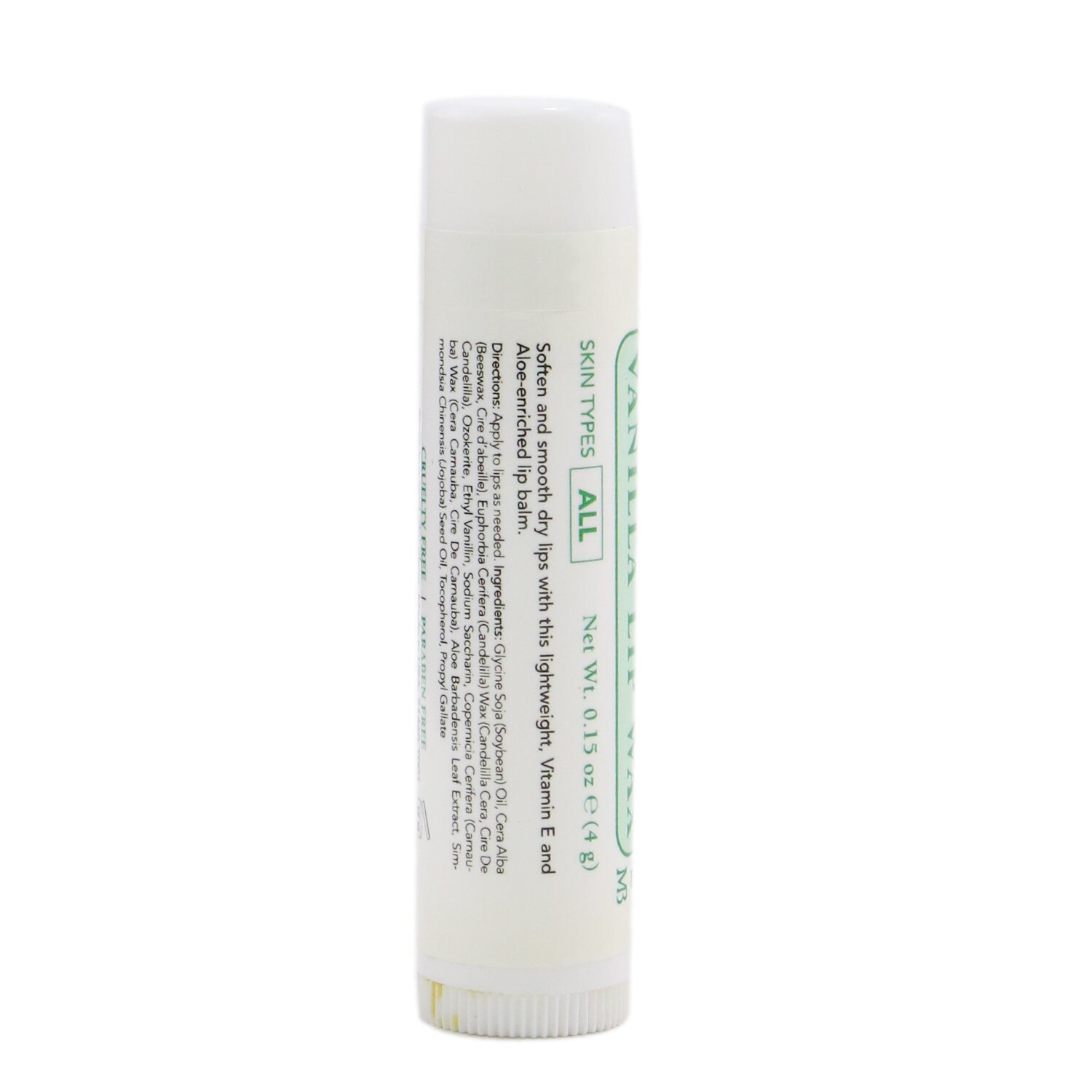 Mario Badescu Lip Wax Stick - Vanilla 4g/0.15oz