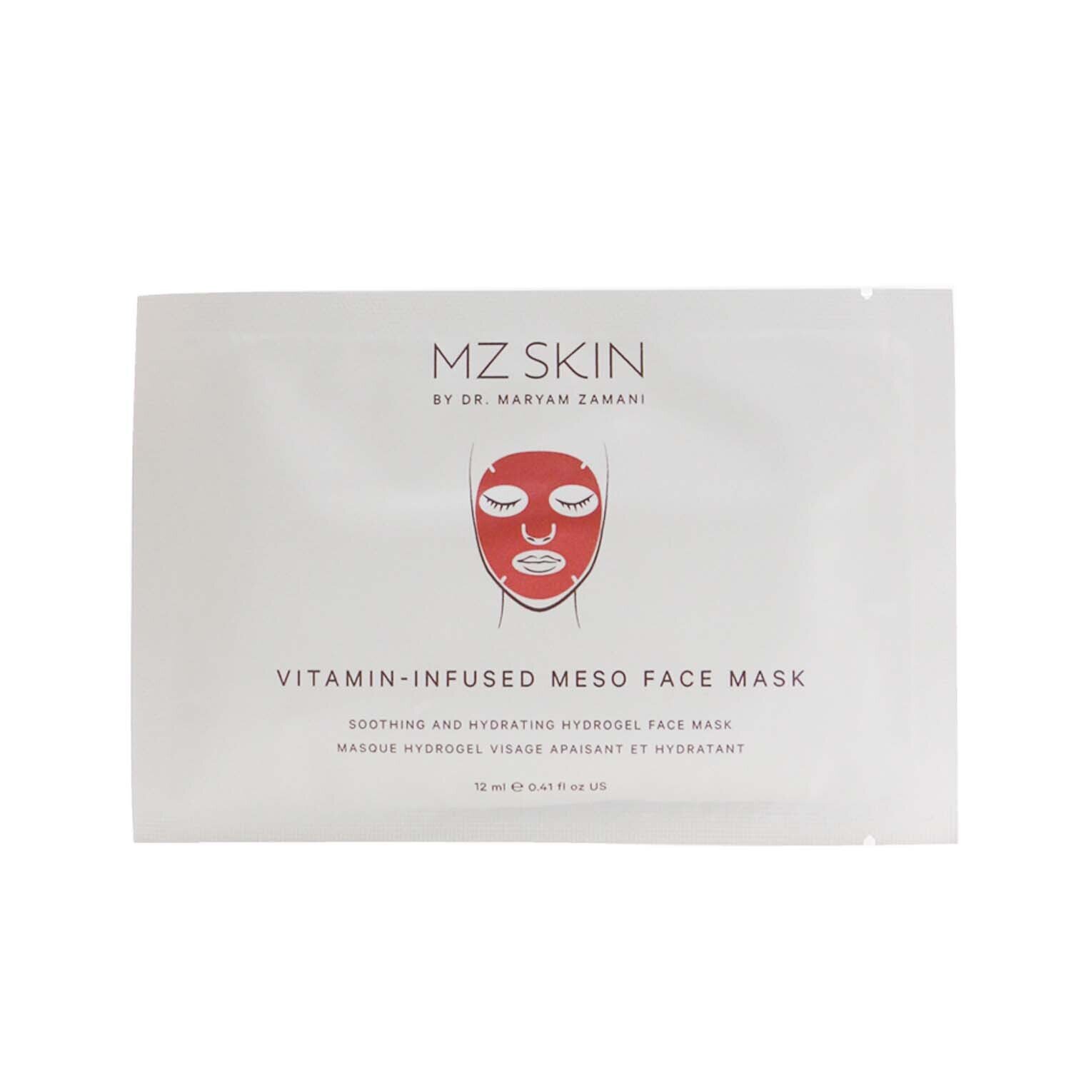 MZ Skin Vitamin-Infused Meso Face Mask 5x 12ml/0.41oz