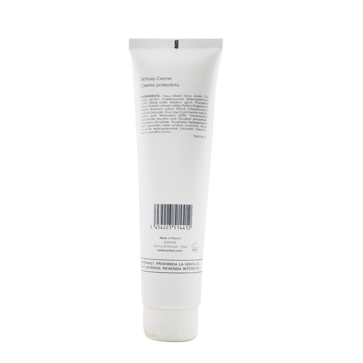 Sothys 思蒂 Hydra-Protective Protective Cream - For Normal to Combination Skin (Salon Size) (Cap Slightly Damaged) 150ml/5.07oz