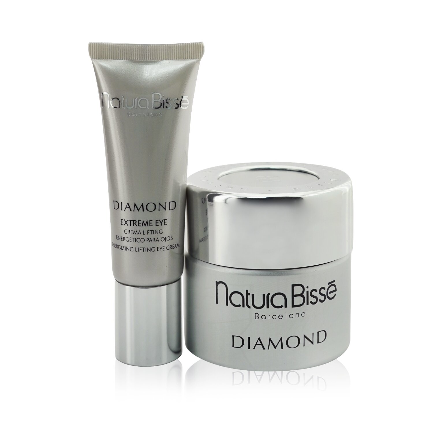 Natura Bisse Diamond Gift Set: 1x Diamond Cream 50ml + 1x Diamond Extreme Eye 25ml 2pcs