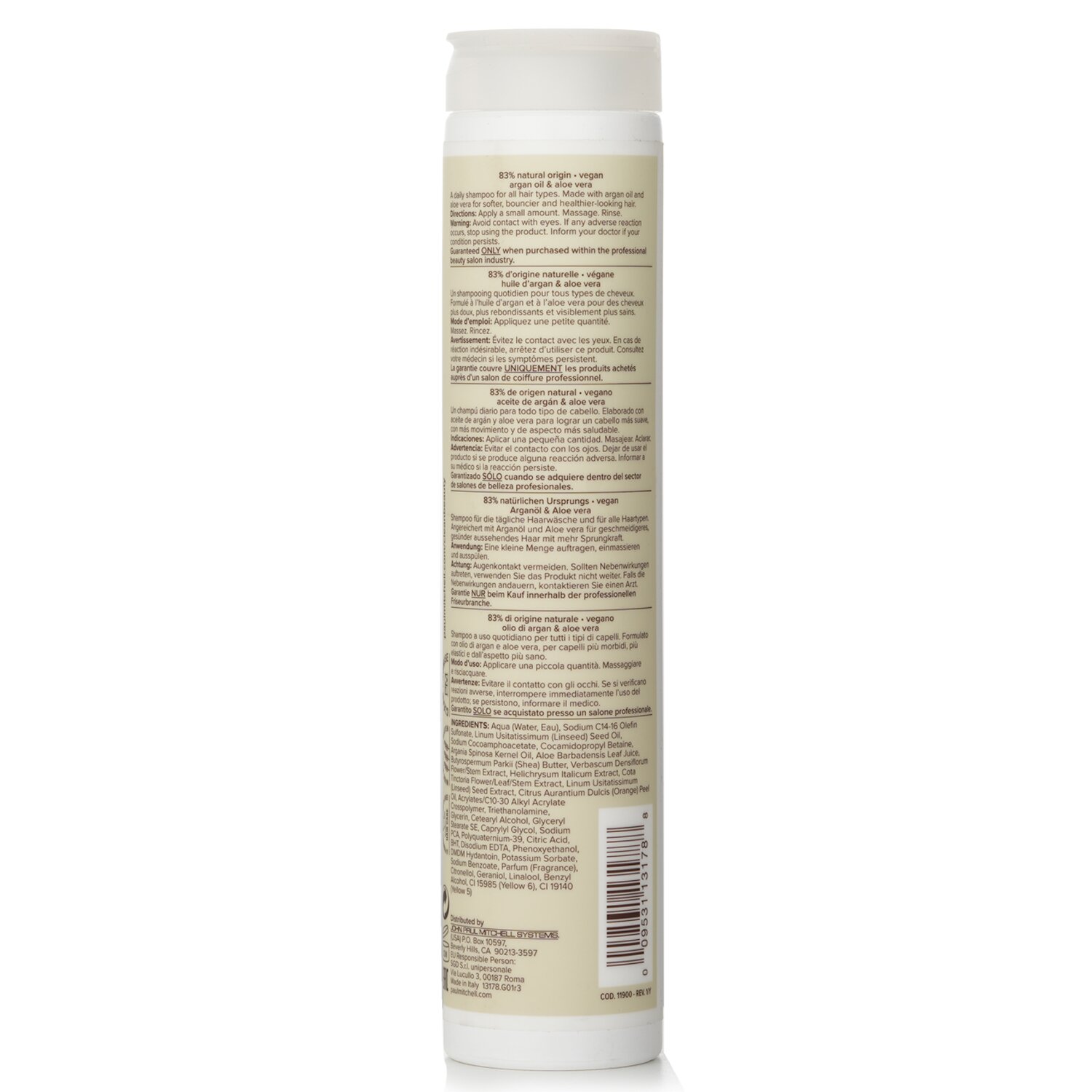 ポール　ミッチェル Paul Mitchell Clean Beauty Everyday Shampoo 250ml/8.5oz