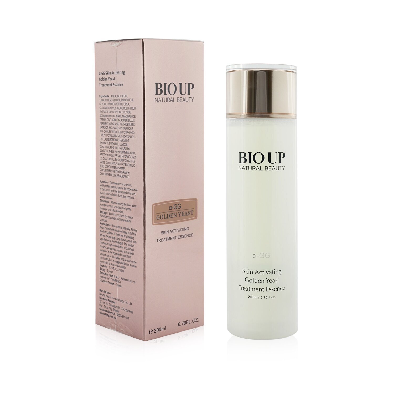 Natural Beauty Natural Beauty BIO UP a-GG Golden Yeast Skin Activating Treatment Essence 200ml/6.76oz