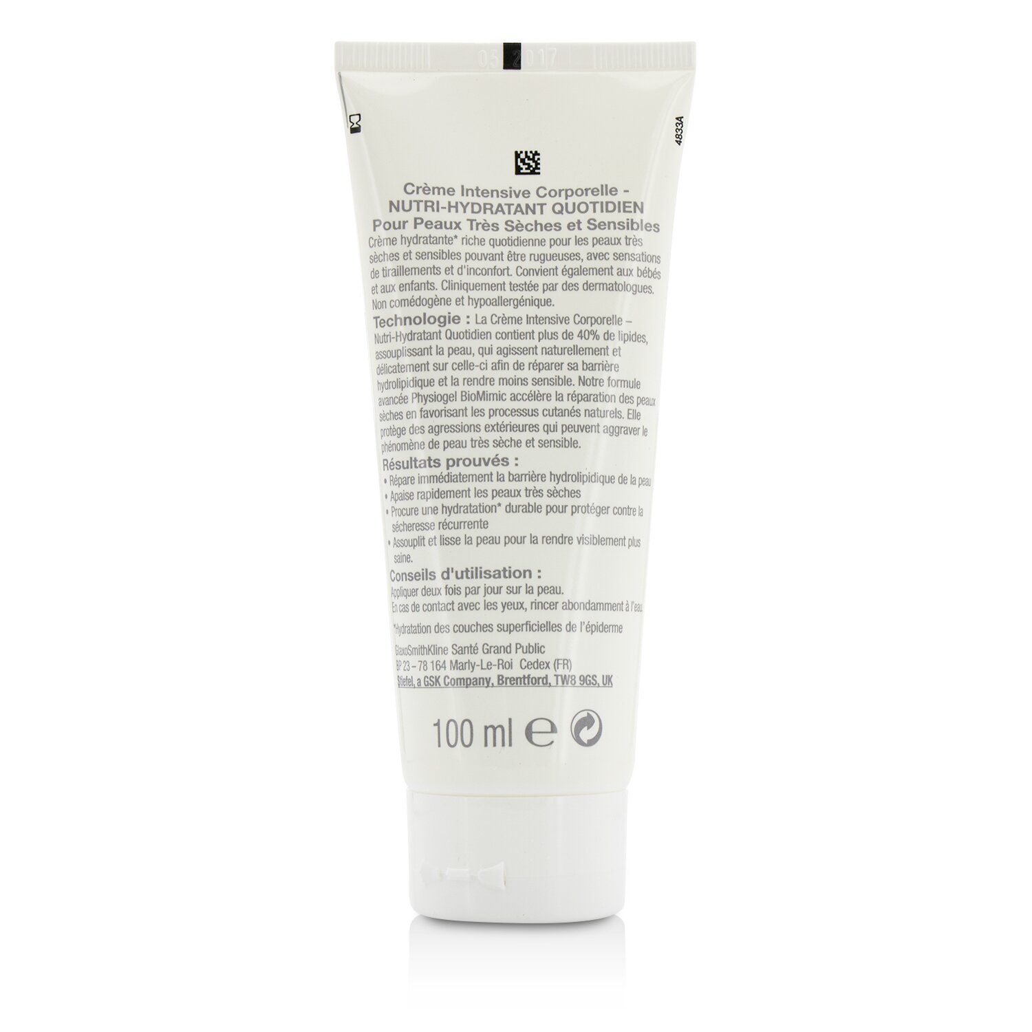 Physiogel Nutri-Hydratant Quotidien Intensive Cream - For Dry & Sensitive Skin 100ml/3.38oz
