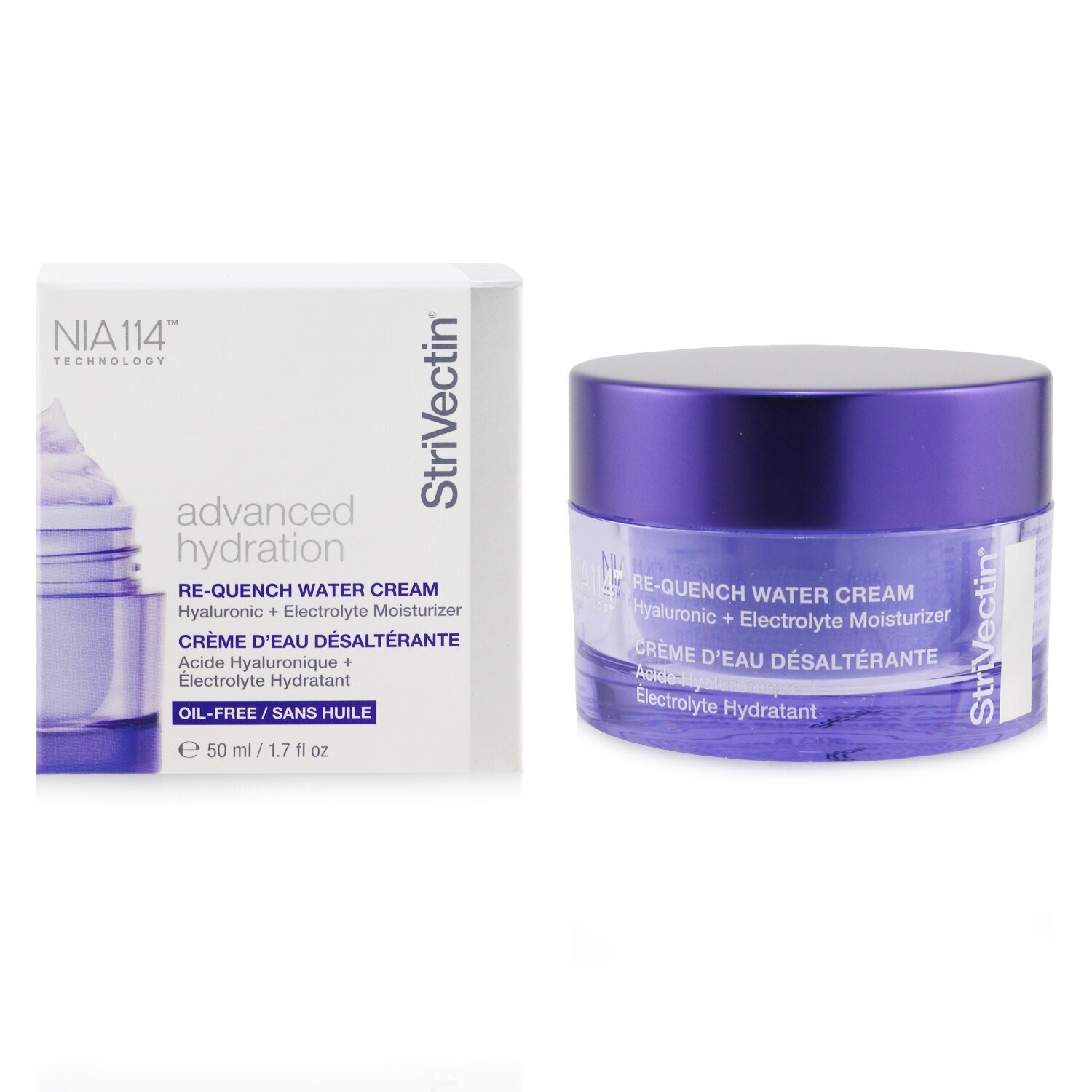 StriVectin StriVectin - Crema Agua Re-Saciadora Hidratante Avanzada - Hidratante Hialurónico + Electrlitos (Libre de Aceite) 50ml/1.7oz