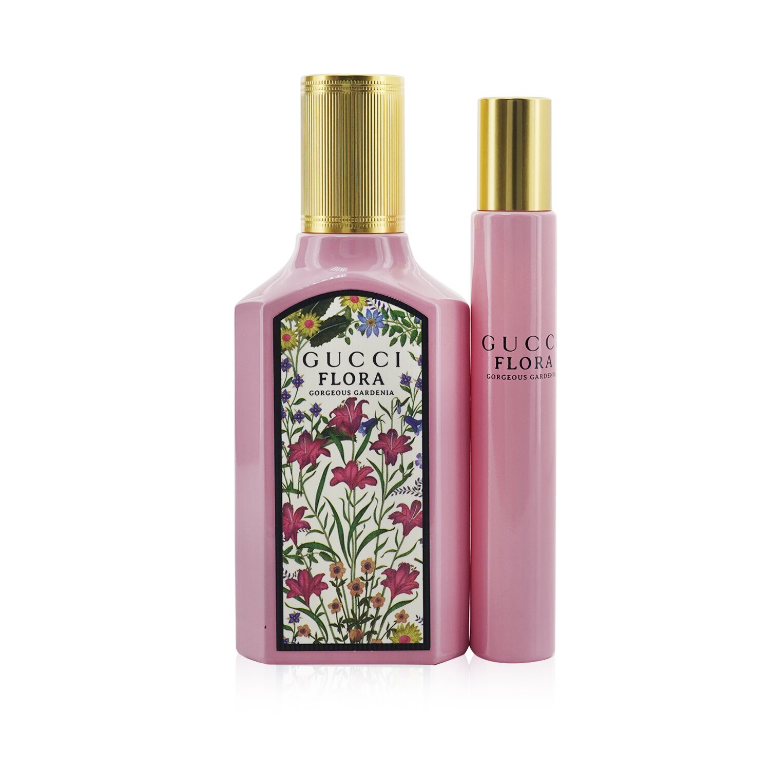 Gucci Flora by Gucci Gorgeous Gardenia Coffret: Eau De Parfum Spray 50ml/1.6oz + Eau De Parfum 7.4ml/0.25oz 2pcs