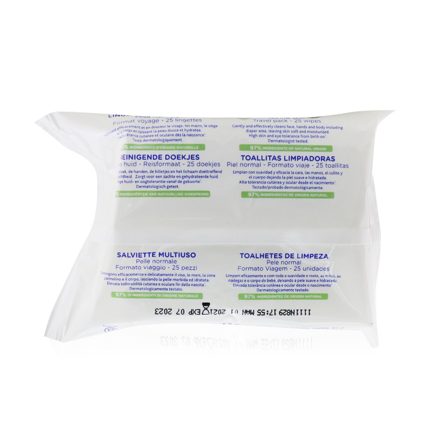 Mustela Avocado Cleansing Wipes (Travel Size) 25wipes