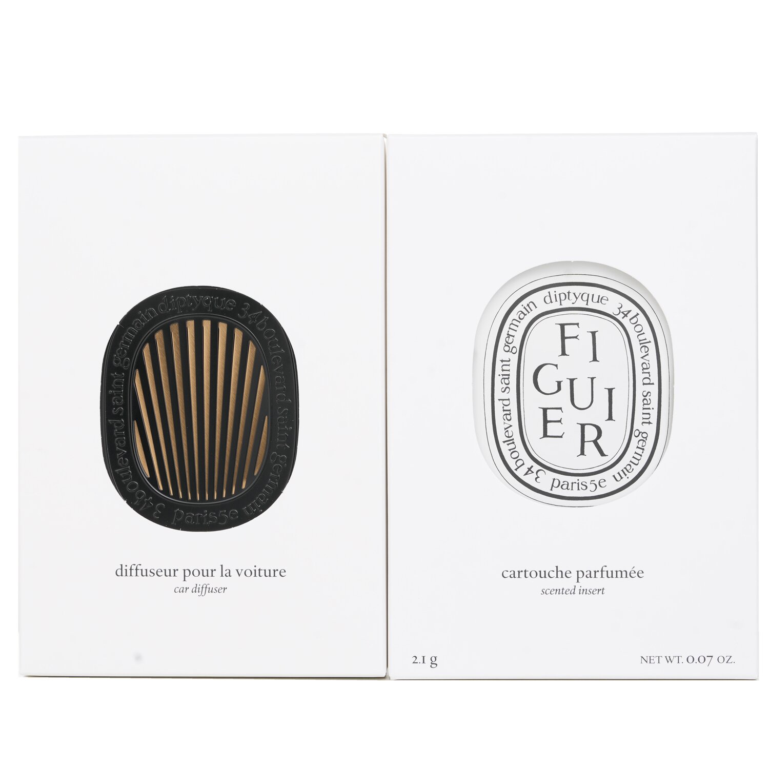 Diptyque Car Diffuser - Figuier (Fig Tree) 2.1g/0.07oz