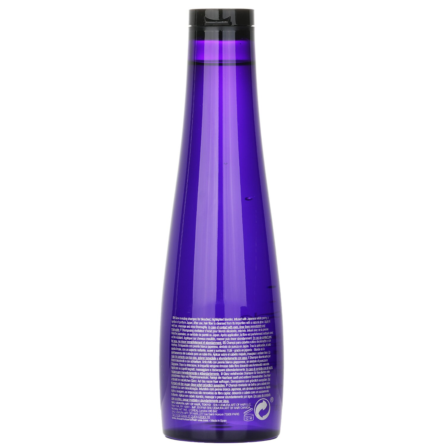 Shu Uemura Yubi Blonde Glow Revealing Shampoo - Bleached, Highlighted Blondes 300ml/10oz