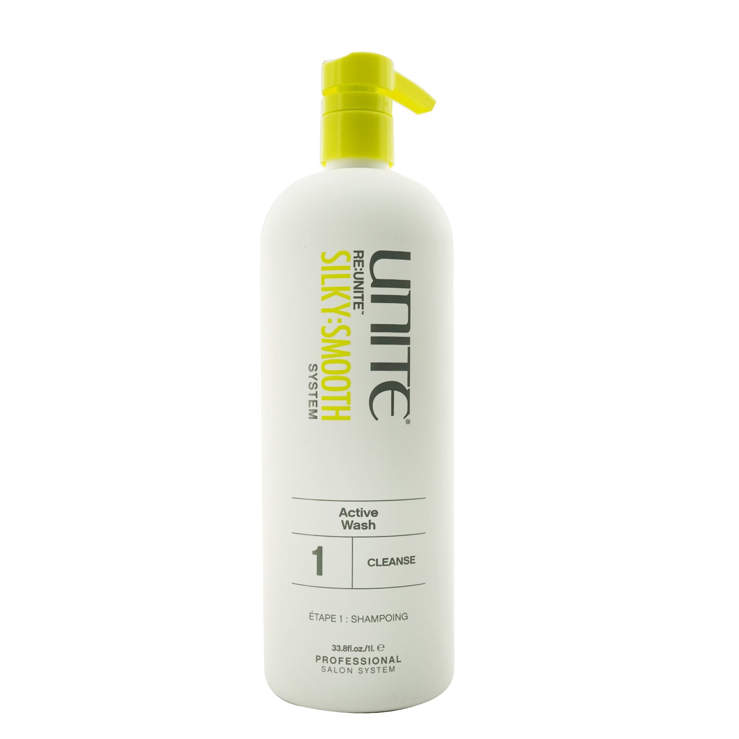 Unite RE:UNITE Silky:Smooth Active Wash - Step 1 Cleanse (Salon Size) 1000ml/33.8oz