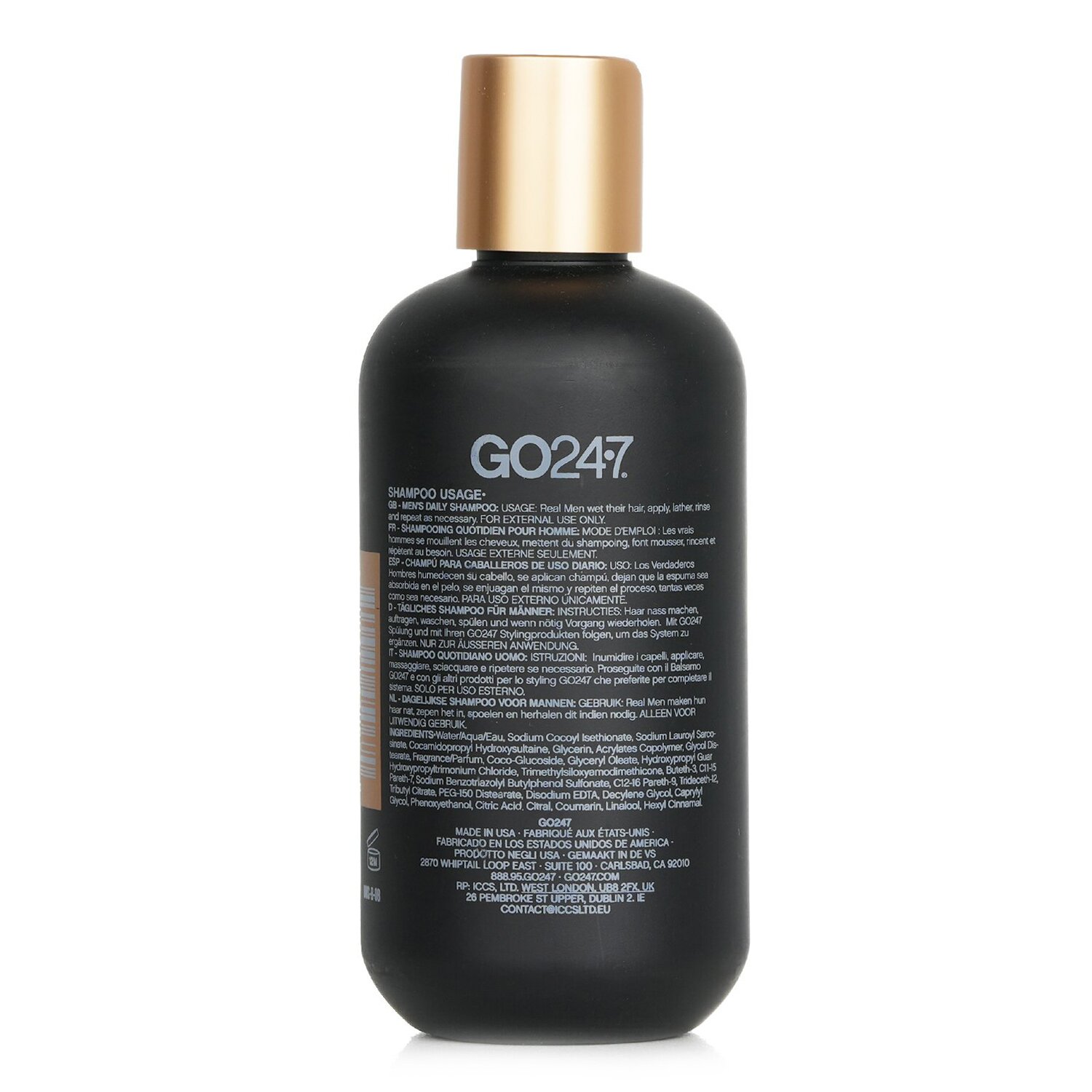 Unite GO24·7 Real Men Shampoo 236ml/8oz