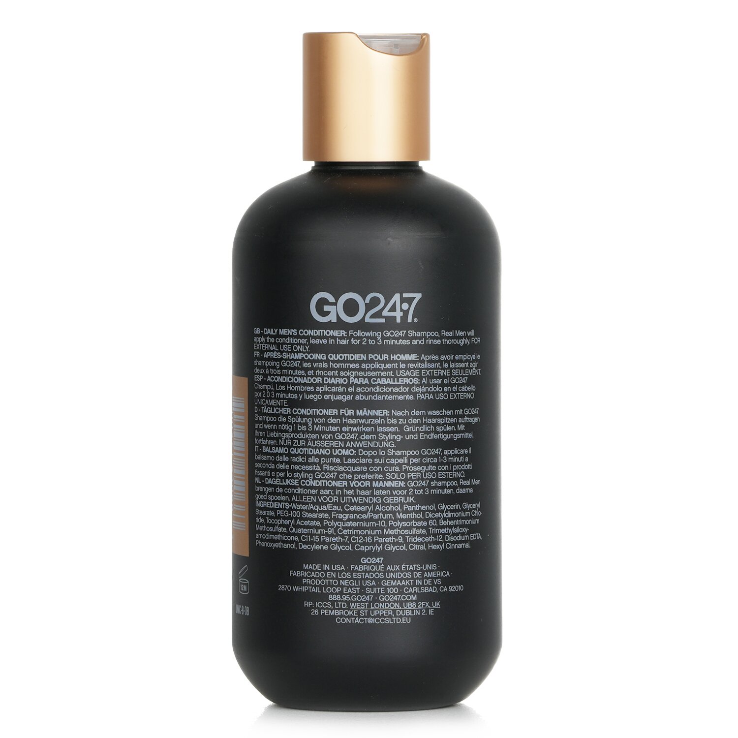 ユナイト Unite GO24·7 Real Men Conditioner 236ml/8oz
