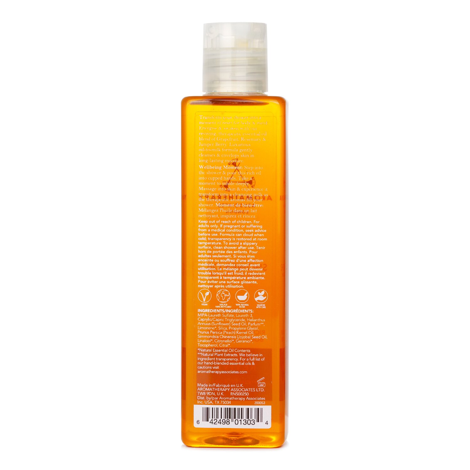 Aromatherapy Associates Revive - Shower Oil 250ml/8.45oz