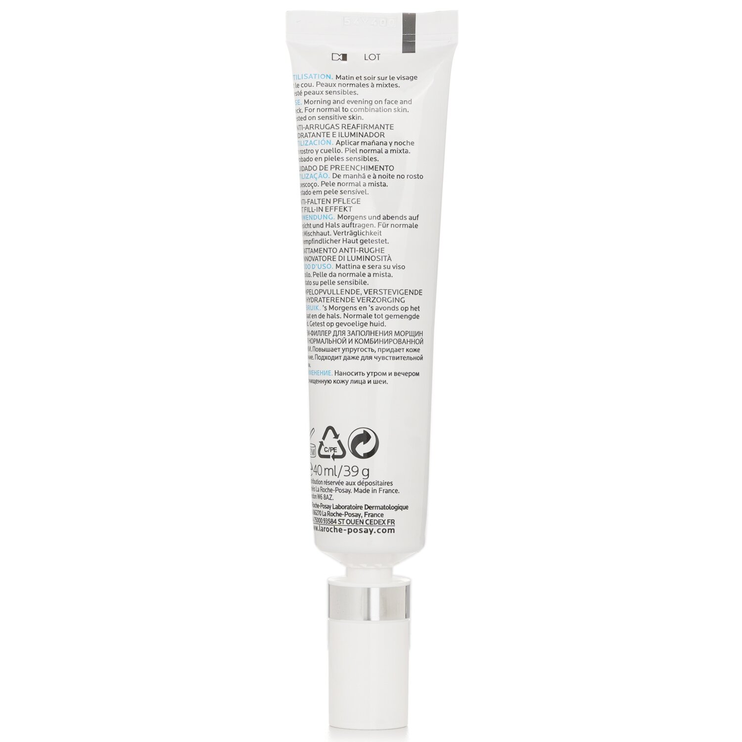 La Roche Posay Pure Vitamin C Light Anti-Wrinkle Firming Moisturising Filler 40ml