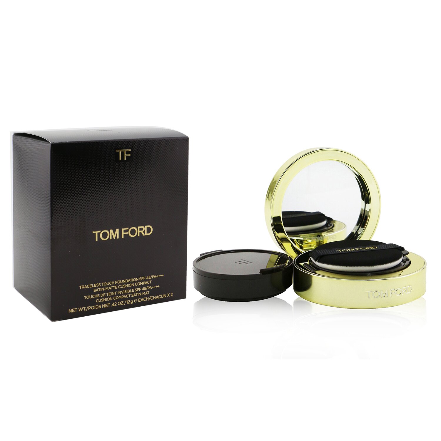 Tom Ford Traceless Touch Foundation Cushion Compact SPF 45 With Extra Refill 2x12g/0.42oz