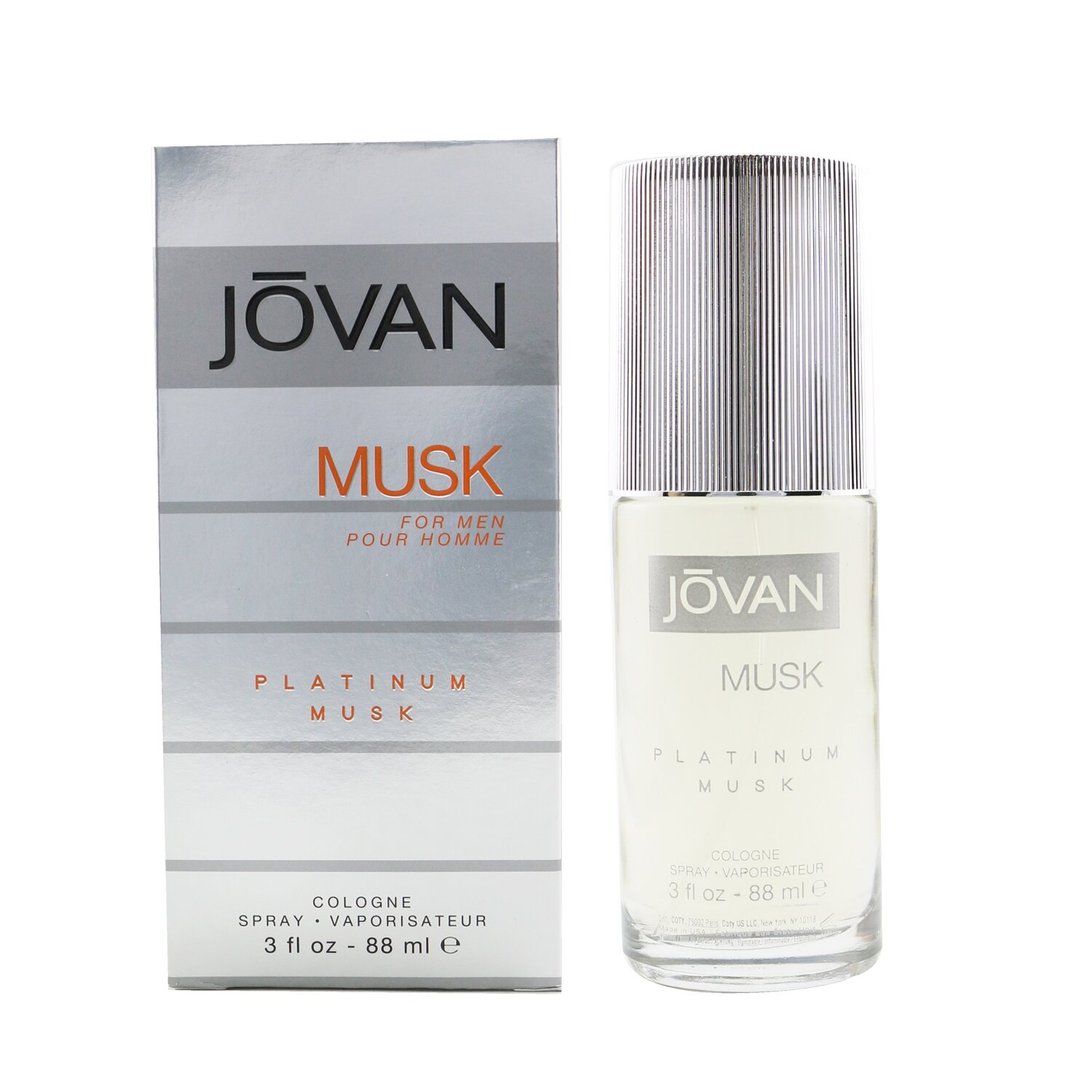 Jovan Platinum Musk Cologne Spray 88ml/3oz