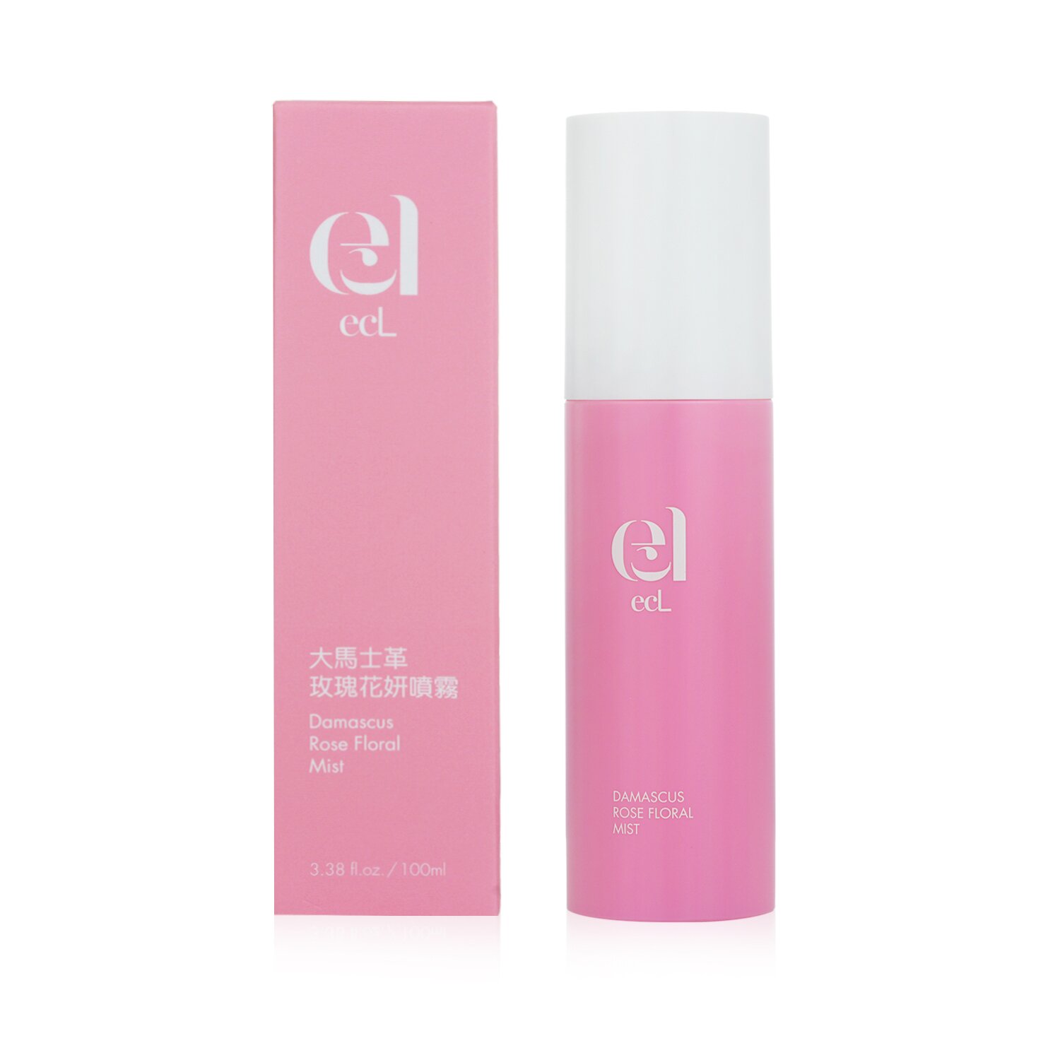 ecL by Natural Beauty Damascus Rose Floral Mist (Exp. Date: 30/6/2024) 100ml/3.38oz