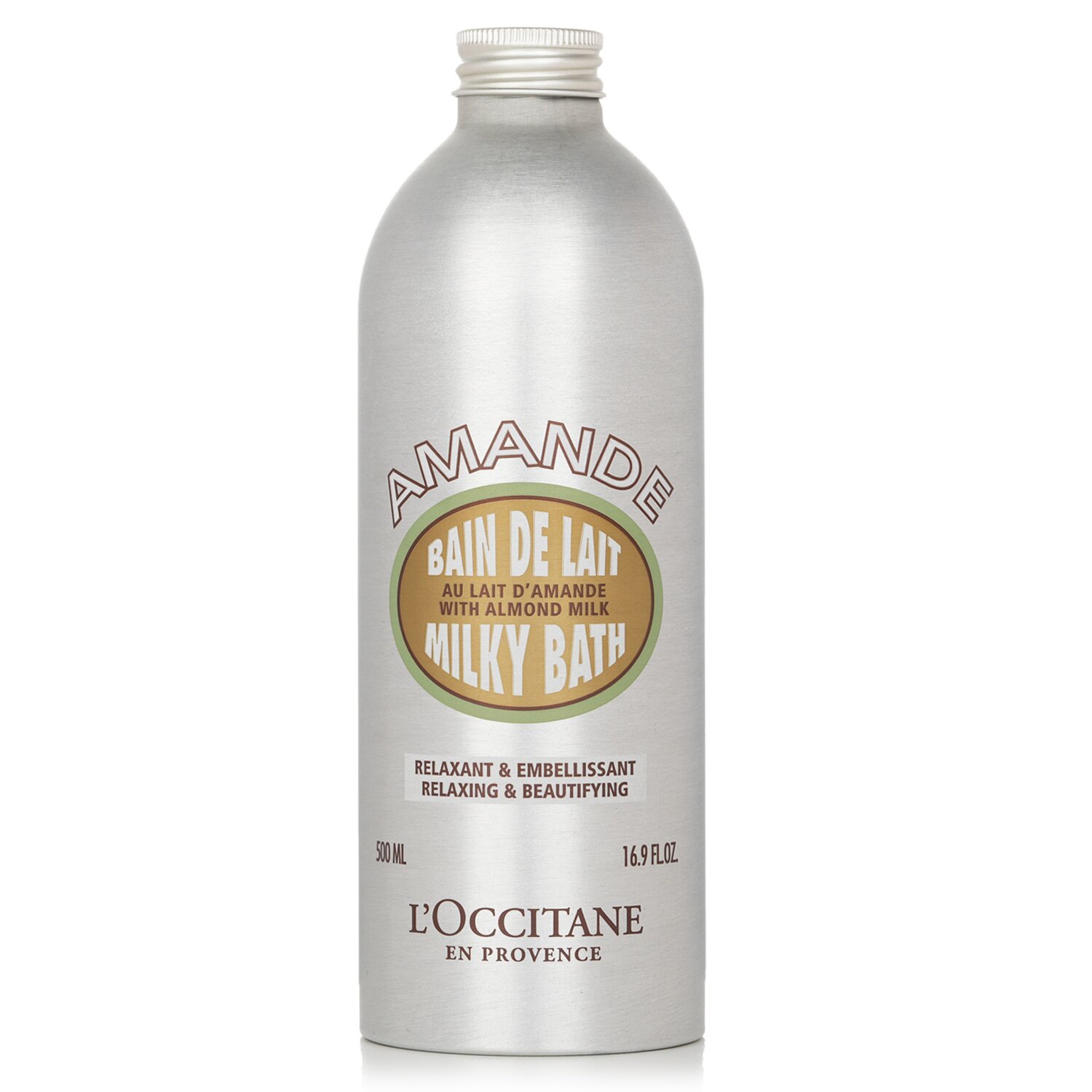 L'Occitane Almond Milky Bath With Almond Milk - Relaxing & Beautifying 500ml/16.9oz