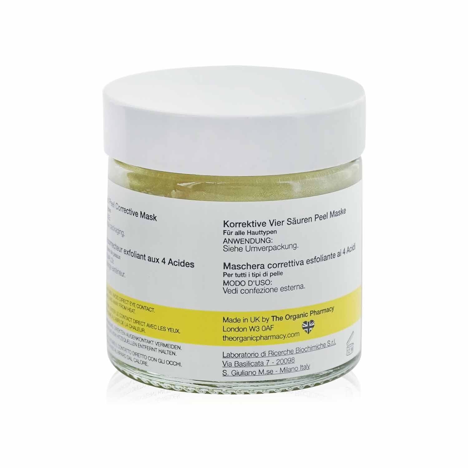 The Organic Pharmacy Four Acid Peel Corrective Mask - Exfoliate & Brighten 60ml/2.02oz