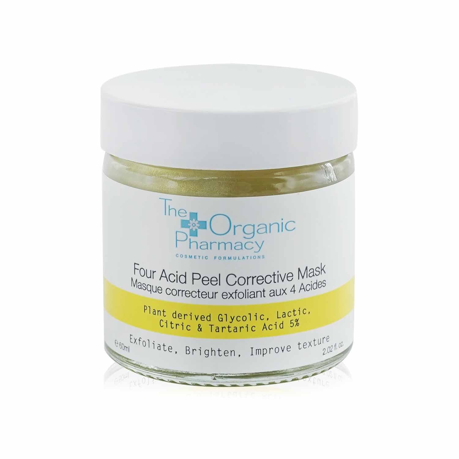 The Organic Pharmacy Four Acid Peel Corrective Mask - Exfoliate & Brighten 60ml/2.02oz