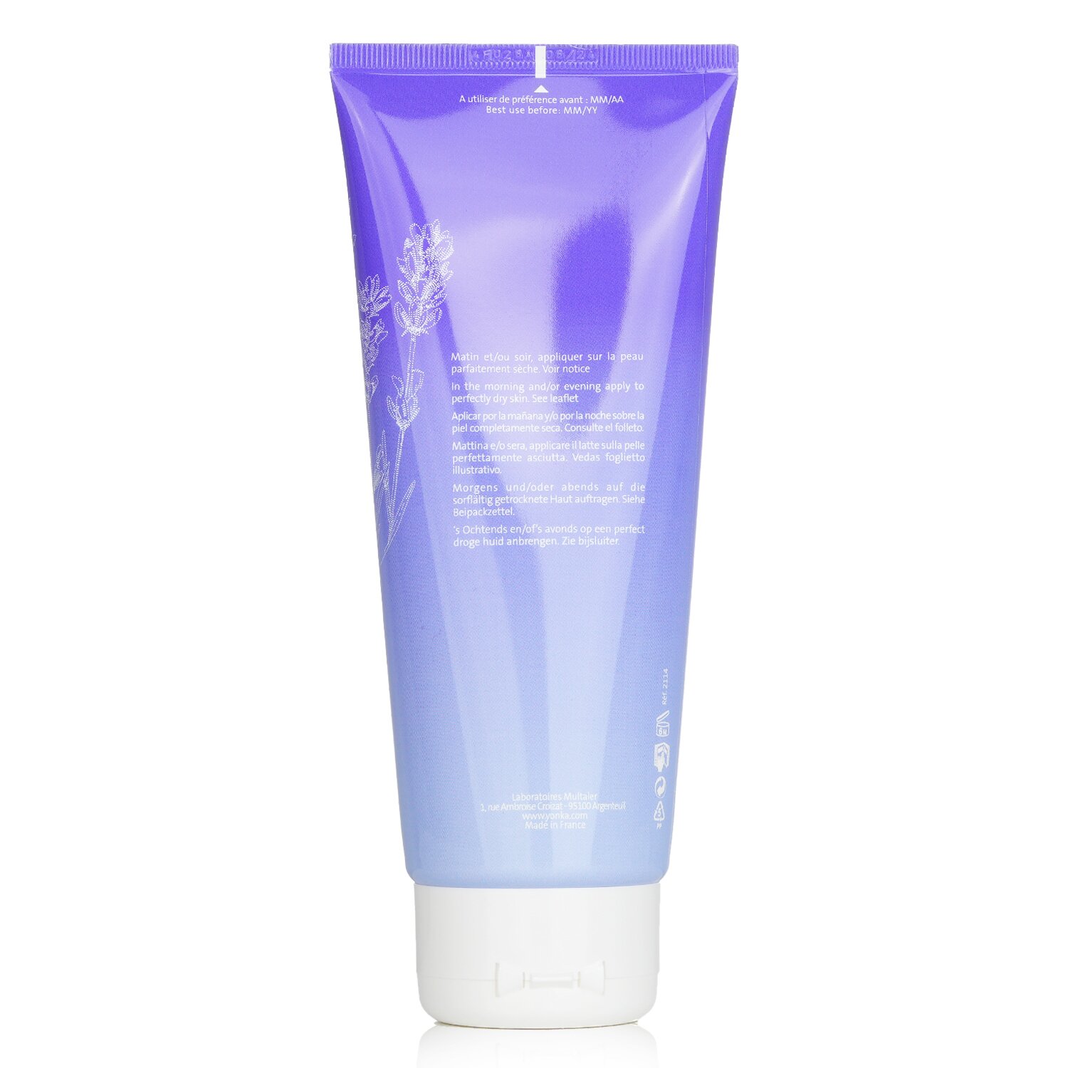 Yonka Lait Hydratant Hydrating, Repairing Body Milk - Lavender (Exp. Date: 30/6/2024) 200ml/7.07oz