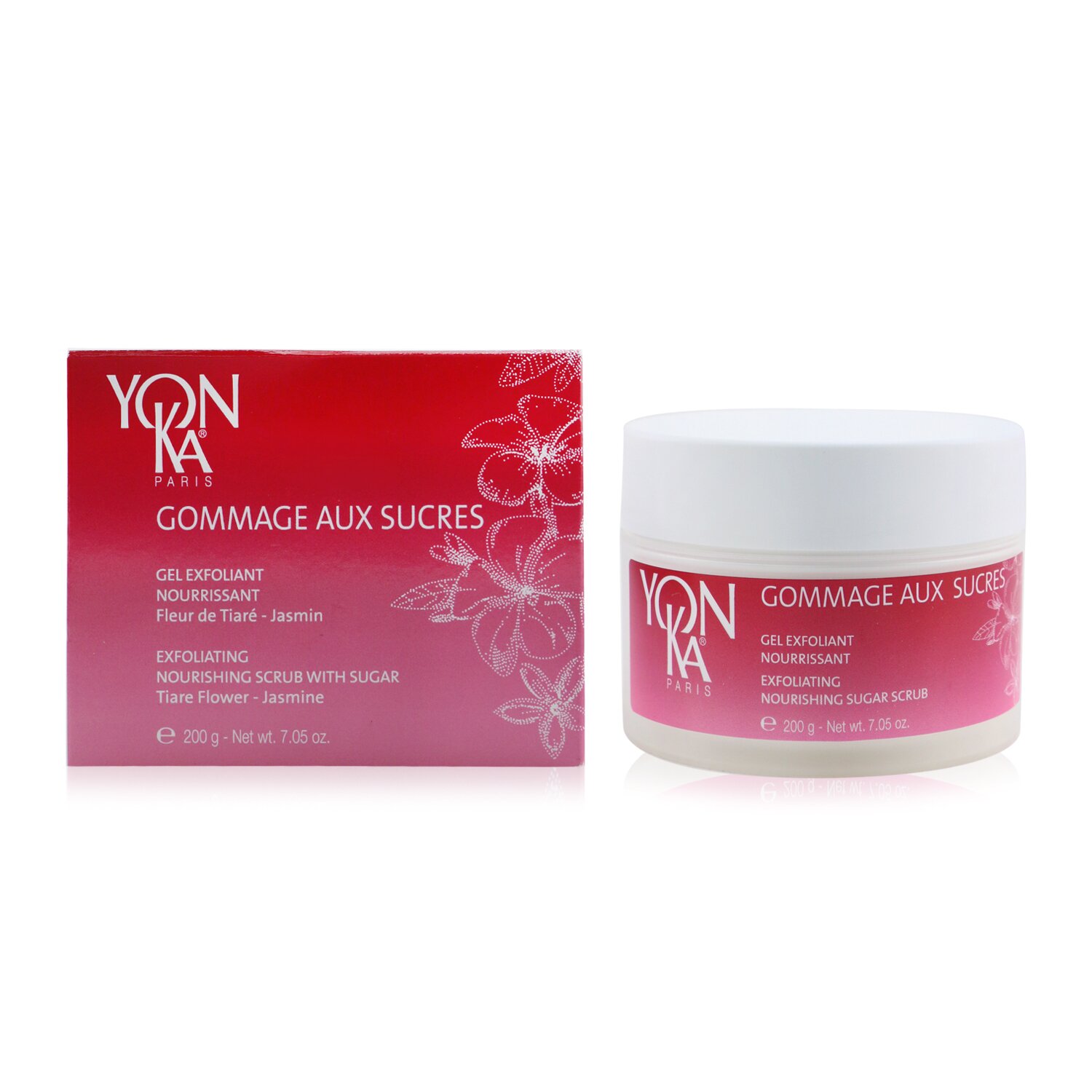 Yonka Gommage Aux Sucres Nourishing Scrub with Sugar - Jasmine 200ml/8.19oz
