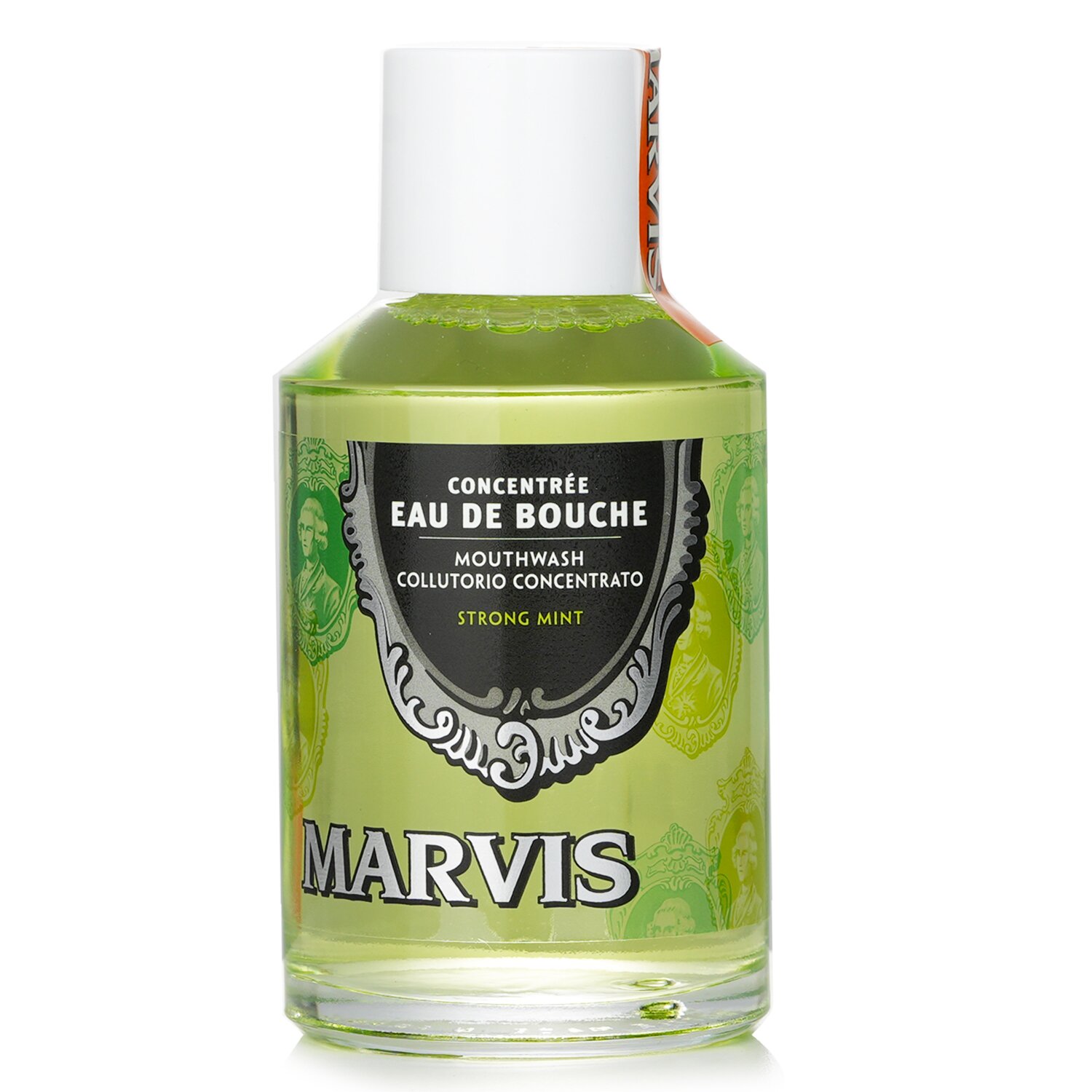Marvis Eau De Bouche Concentree Концентрированный Ополаскиватель для Полости Рта - Strong Mint 120ml/4.1oz