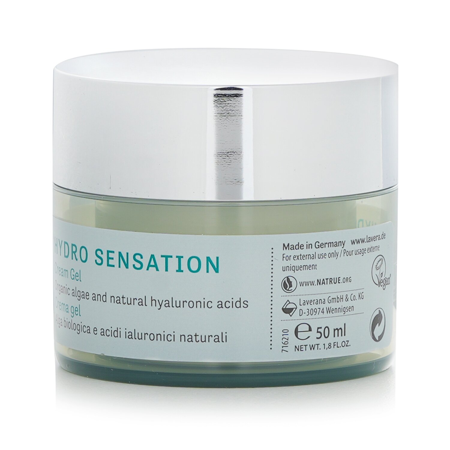 Lavera Hydro Sensation Cream Gel - With Organic Algae & Natural Hyaluronic Acids 50ml/1.8oz