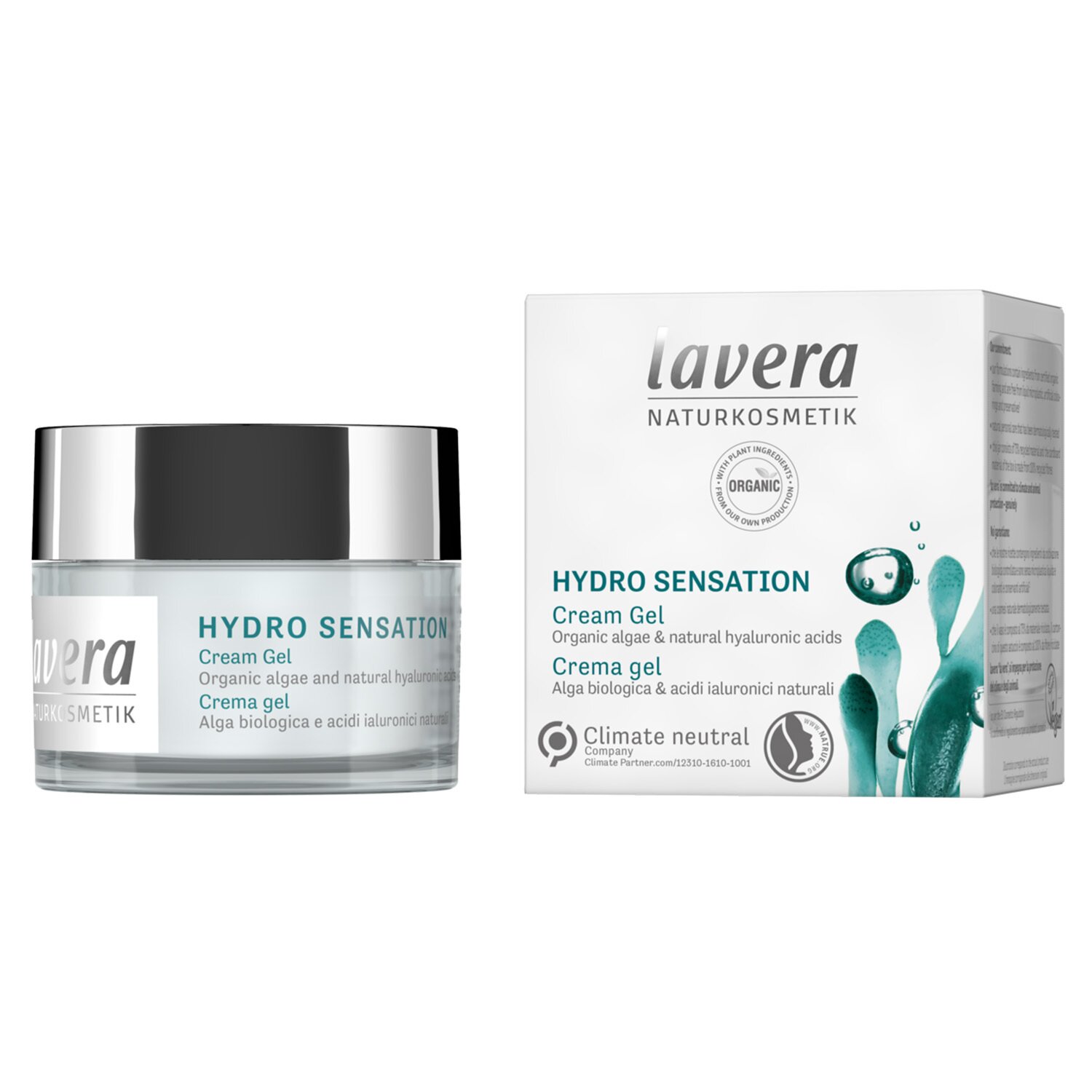 Lavera Hydro Sensation Cream Gel - With Organic Algae & Natural Hyaluronic Acids 50ml/1.8oz