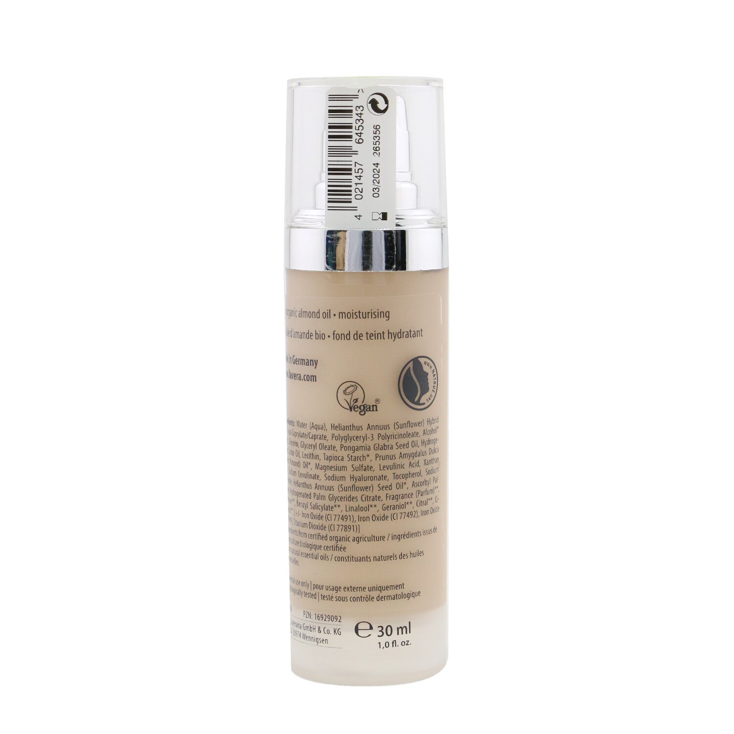 Lavera Hyaluron Liquid Foundation 30ml/1oz