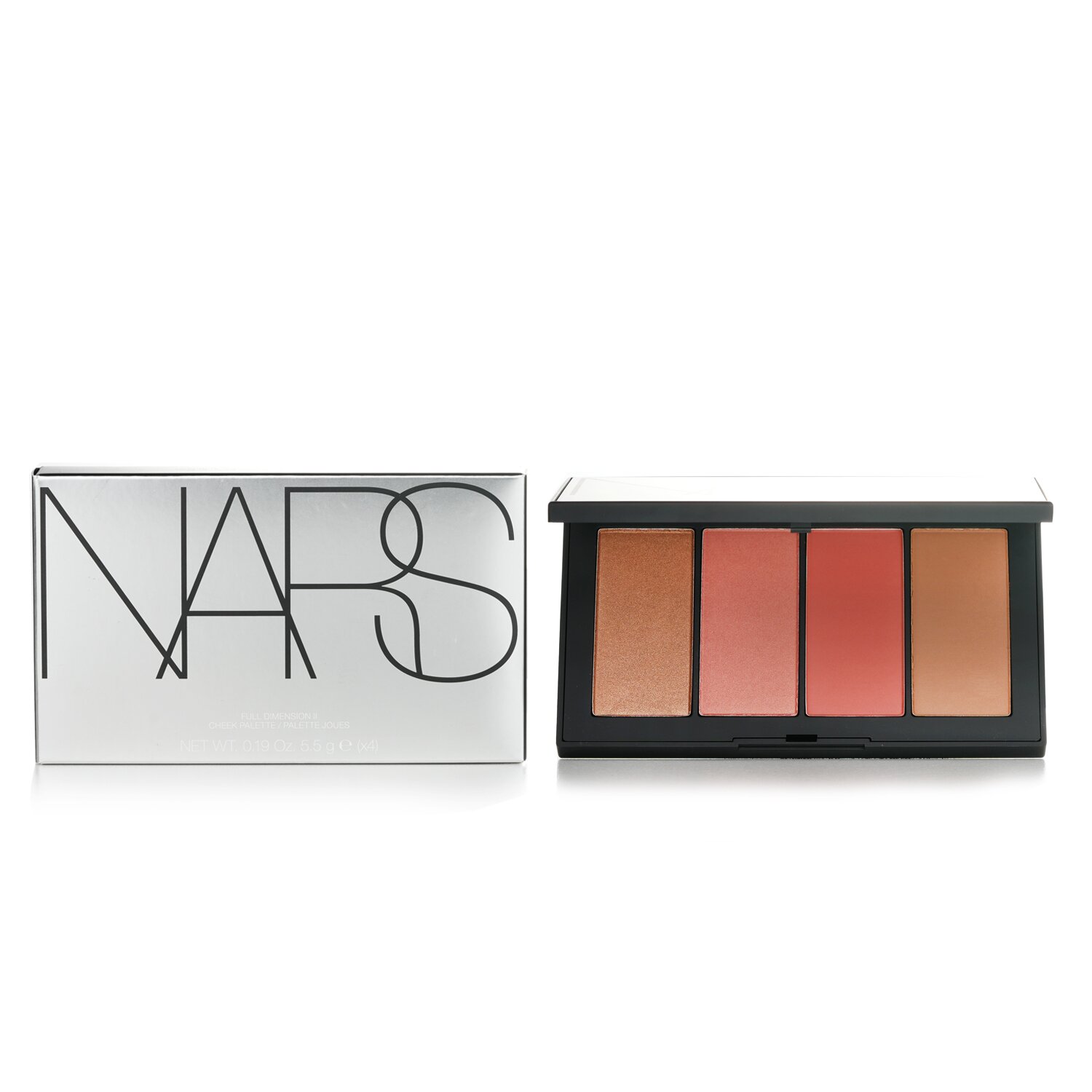 NARS Full Dimension II Набор для Скул (4x Румяна) (Коробка Слегка Повреждена) 4x5.5g/0.19oz