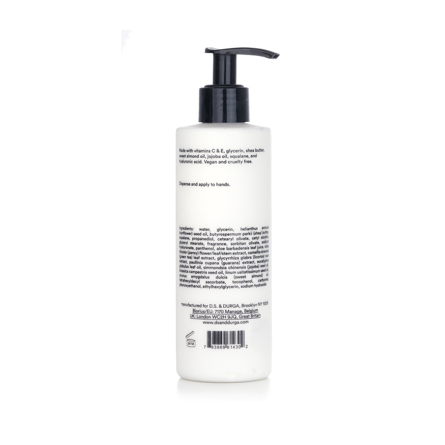 D.S. & Durga Wild Brooklyn Lavender Hand Cream 400ml/13.5oz