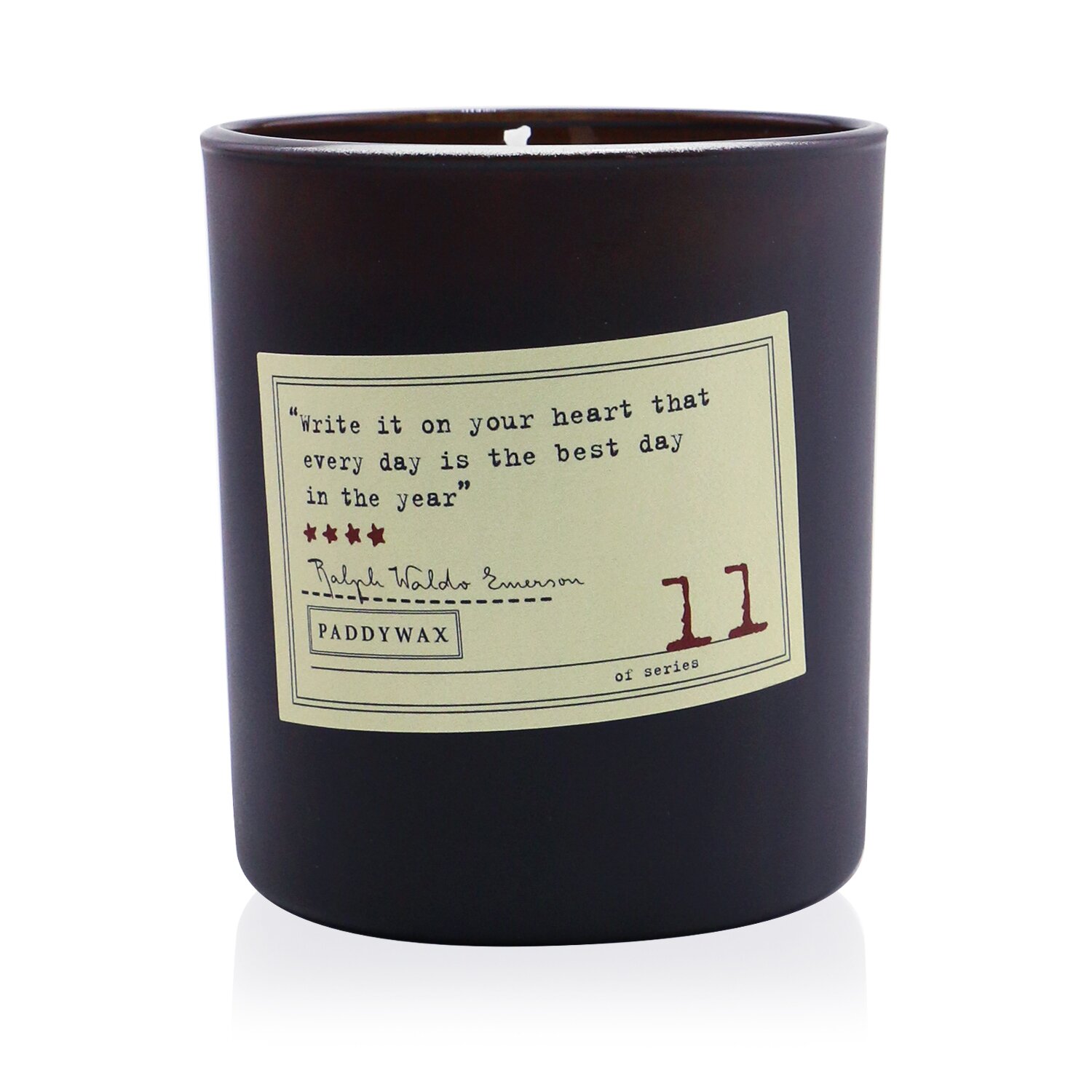 Paddywax Library Candle - Ralph Waldo Emerson 170g/6oz