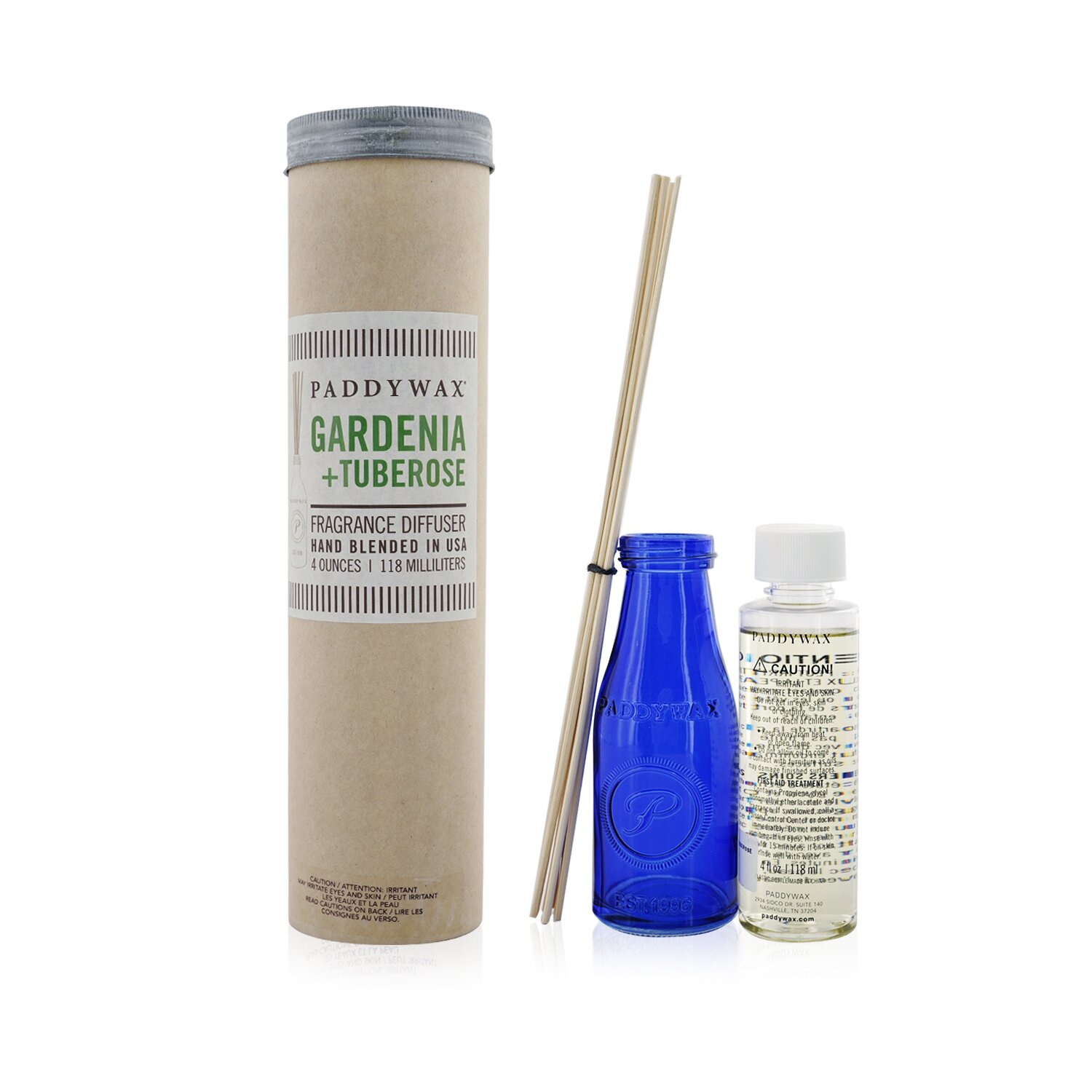 Paddywax Relish Diffuser - Gardenia + Tuberose 118ml/4oz